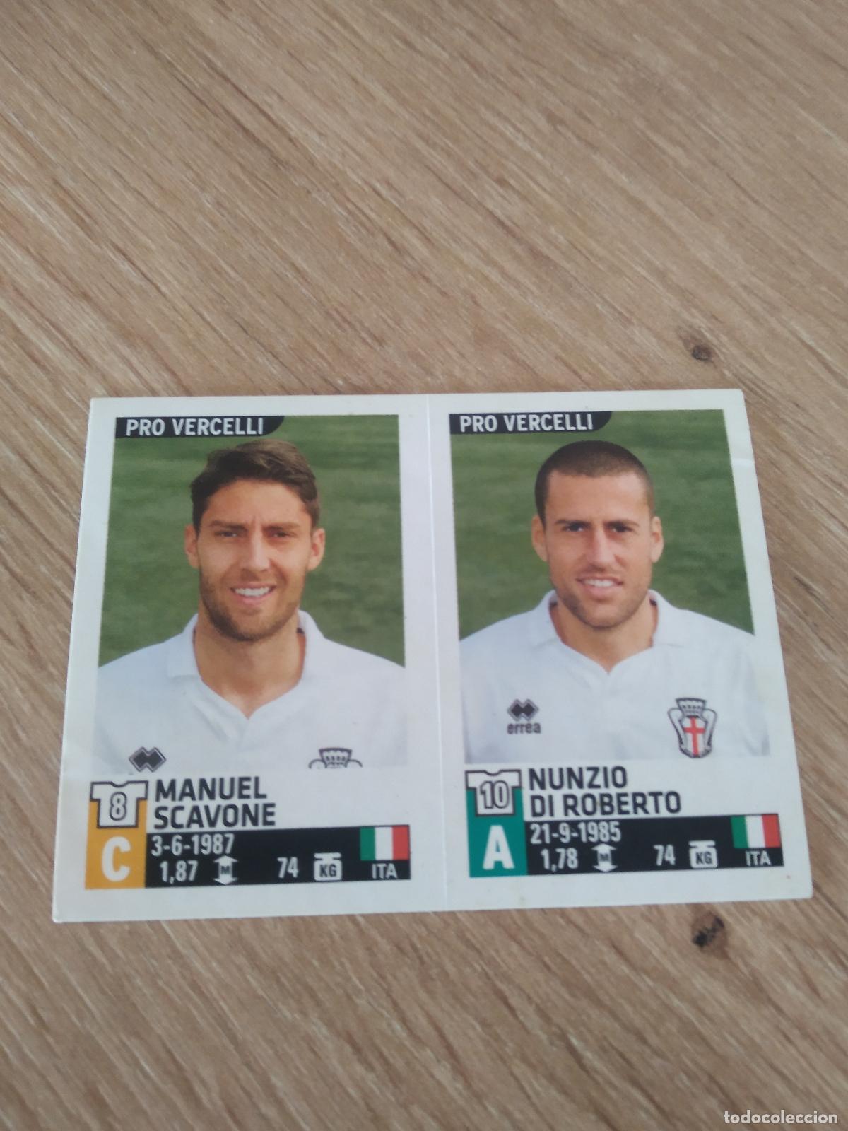 Cromos de F&uacute;tbol: 746 SCAVONE DI ROBERTO PRO VERCELLI CROMO FUTBOL PANINI LIGA ITALIA 15-16 CALCIATORI 2015-2016