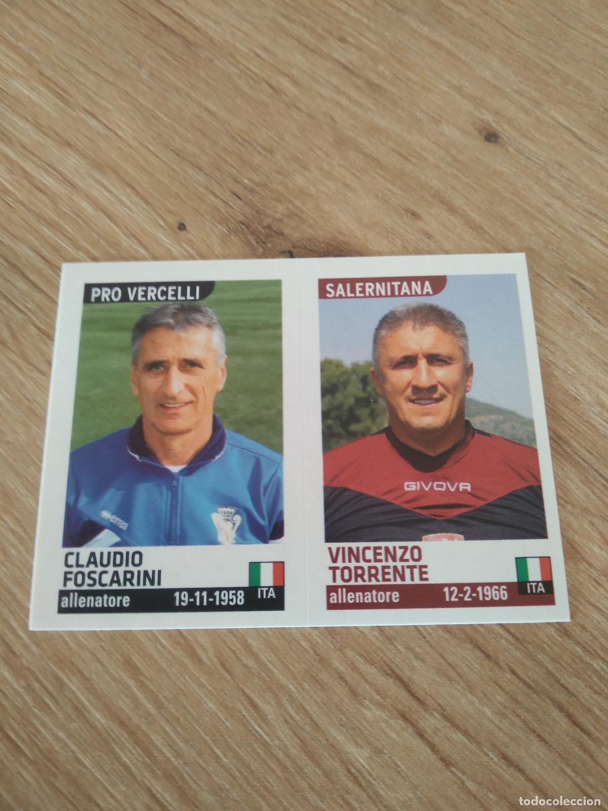 Fu&szlig;ball-Sticker: 749 FOSCARINI PRO VERCELLI TORRENTE CROMO FUTBOL PANINI LIGA ITALIA 15-16 CALCIATORI 2015-2016