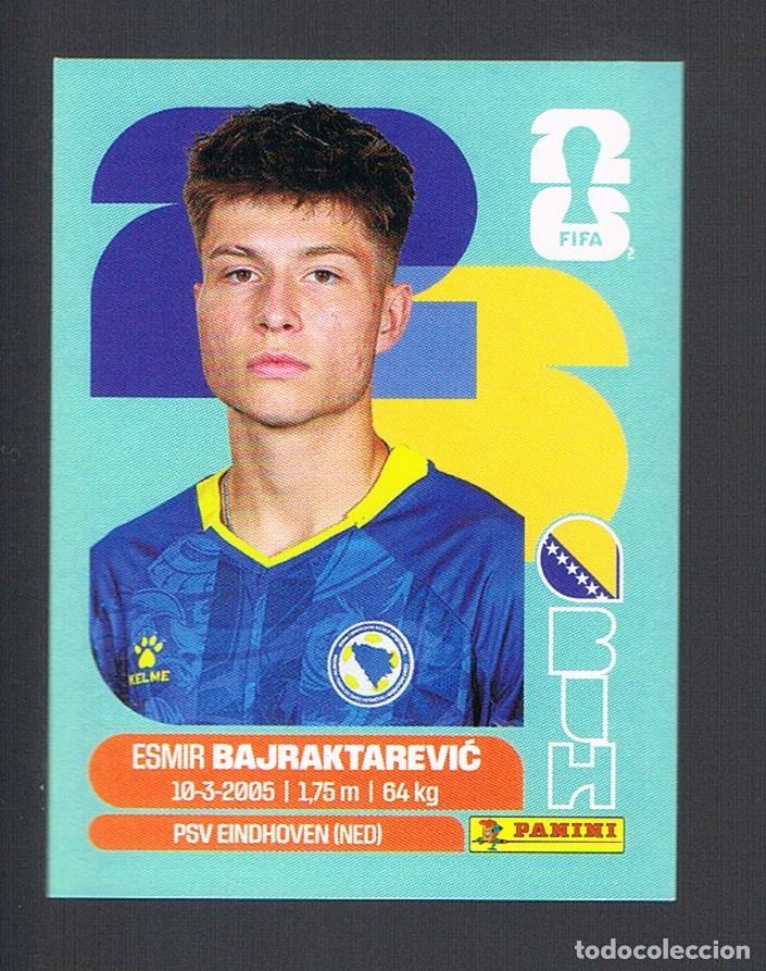 Fu&szlig;ball-Sticker: STICKER FIFA WORLD CUP 2026 B0SNIA Y HERZEGOVINA N&ordm; 15 ESMIR BAJRAKTAREVIC