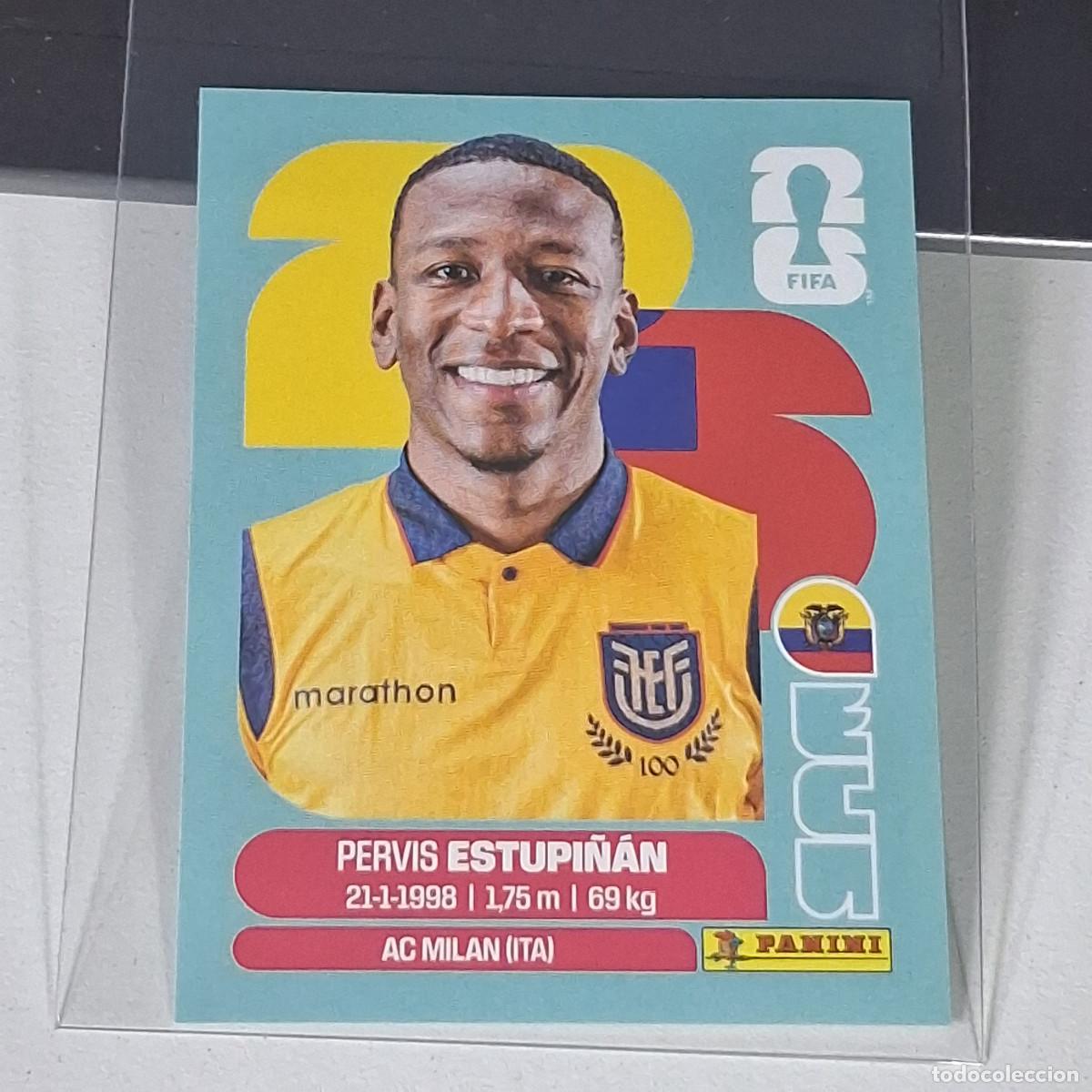 Fu&szlig;ball-Sticker: B23 ECU5 PERVIS ESTUPI&Ntilde;&Aacute;N 5 ECUADOR ECU MUNDIAL FIFA WORLD CUP 2026 STICKER PANINI