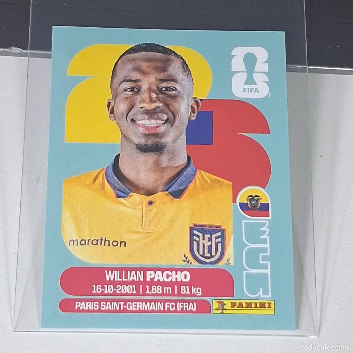 Fu&szlig;ball-Sticker: B23 ECU6 WILLIAN PACHO 6 ECUADOR ECU MUNDIAL FIFA WORLD CUP 2026 STICKER PANINI