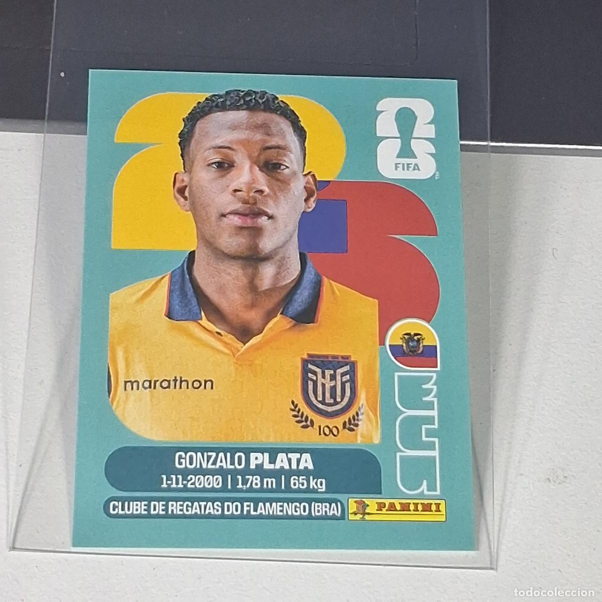 Football Stickers: B23 ECU16 GONZALO PLATA 16 ECU ECUADOR MUNDIAL FIFA WORLD CUP 2026 STICKER PANINI