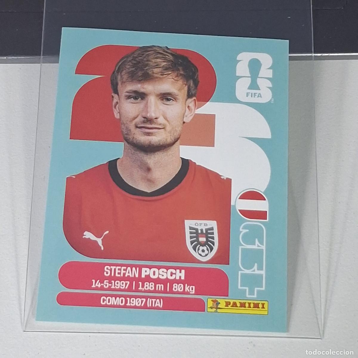 Cromos de F&uacute;tbol: B23 AUT7 STEFAN POSCH 7 AUSTRIA AUT MUNDIAL FIFA WORLD CUP 2026 STICKER PANINI