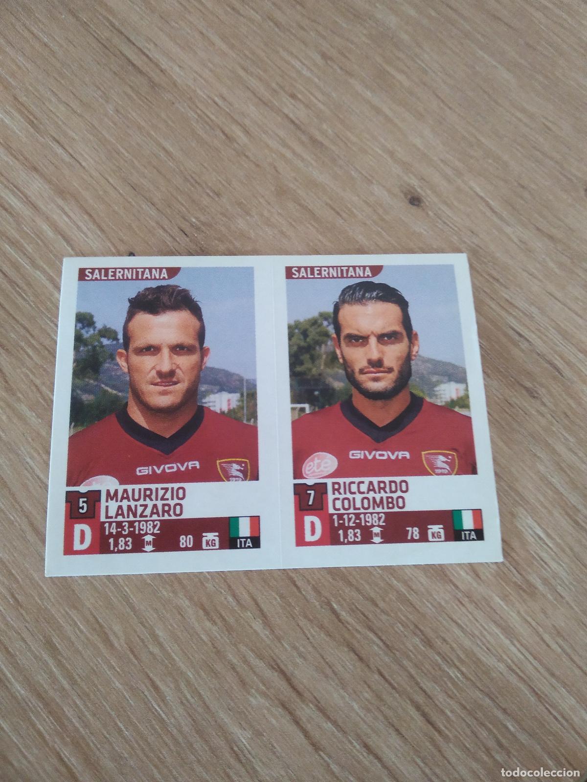 Cromos de F&uacute;tbol: 752 LANZARO COLOMBO SALERNITANA CROMO FUTBOL PANINI LIGA ITALIA 15-16 CALCIATORI 2015-2016