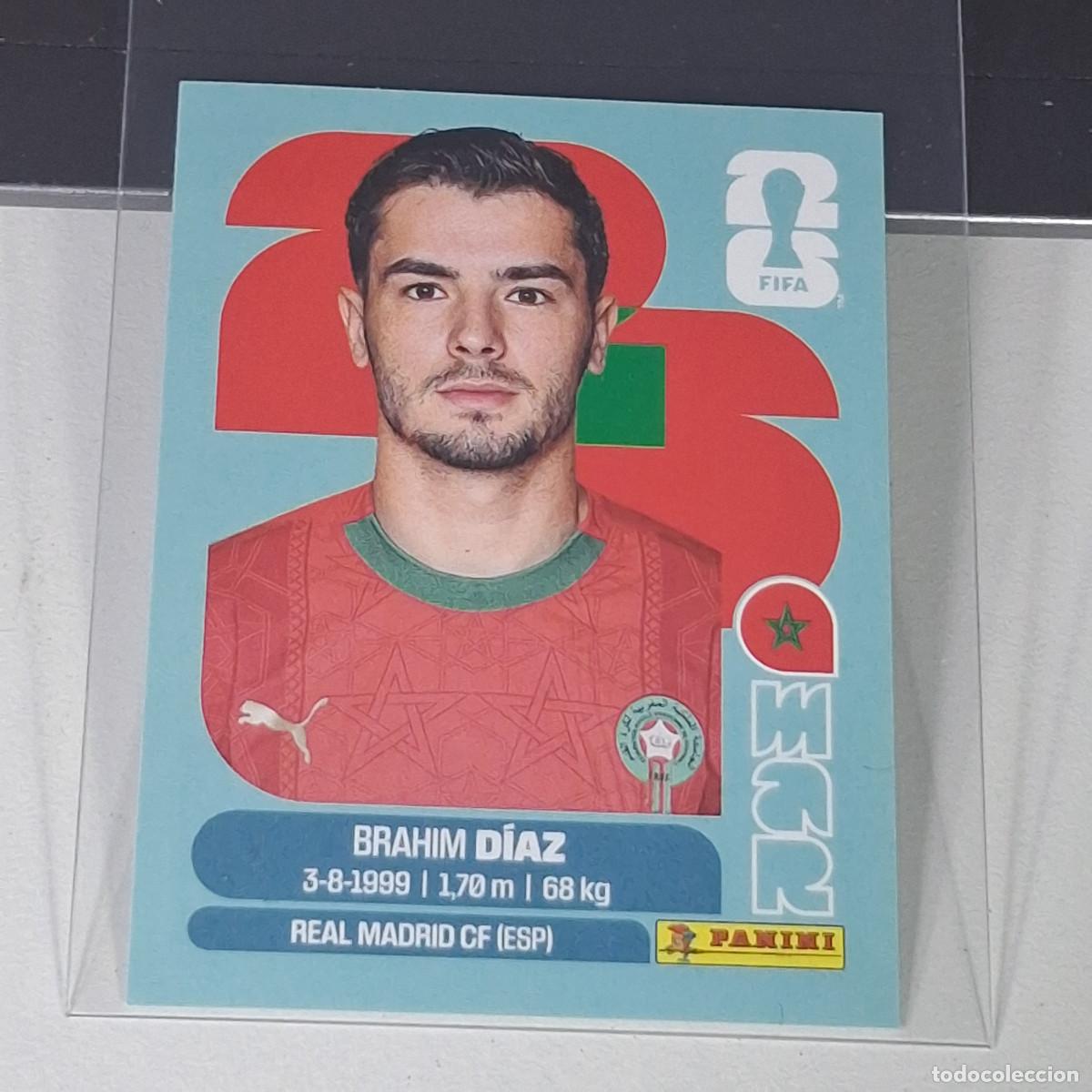 Cromos de F&uacute;tbol: B23 MAR19 BRAHIM D&Iacute;AZ 19 MARRUECOS MAR MUNDIAL FIFA WORLD CUP 2026 STICKER PANINI