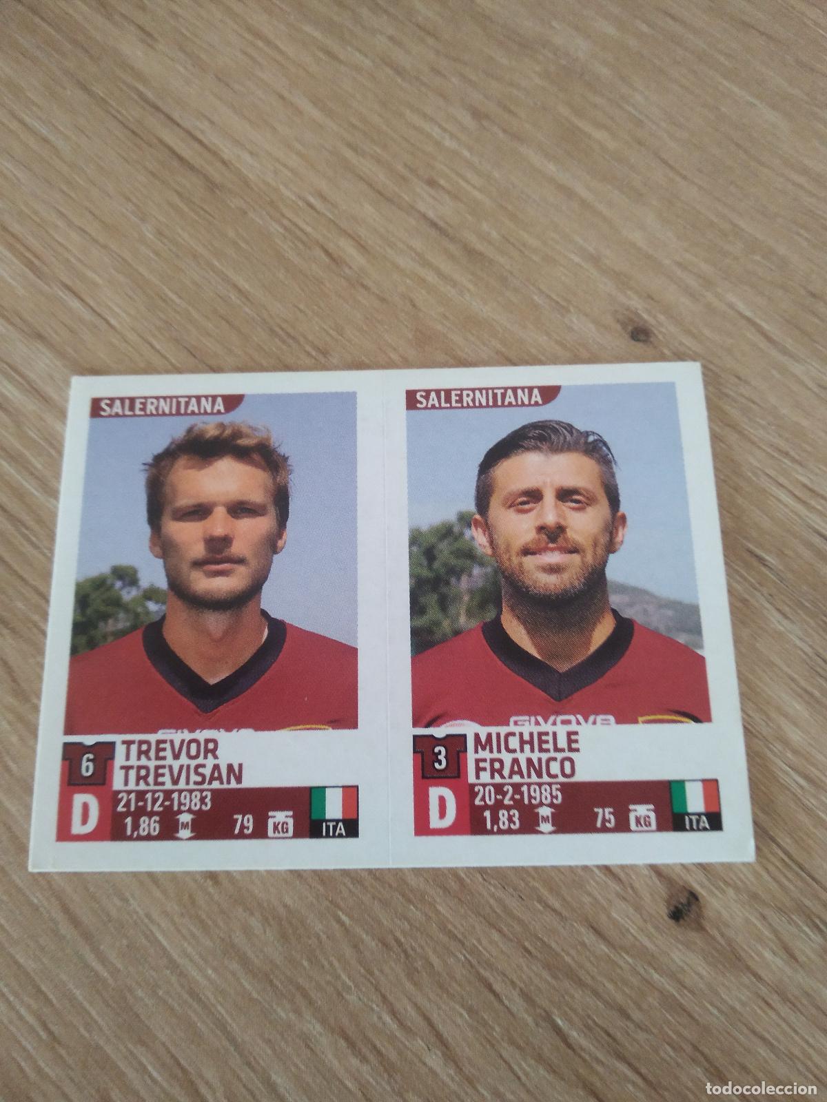 Fu&szlig;ball-Sticker: 753 TREVISAN MICHELE FRANCO SALERNITANA CROMO FUTBOL PANINI LIGA ITALIA 15-16 CALCIATORI 2015-2016