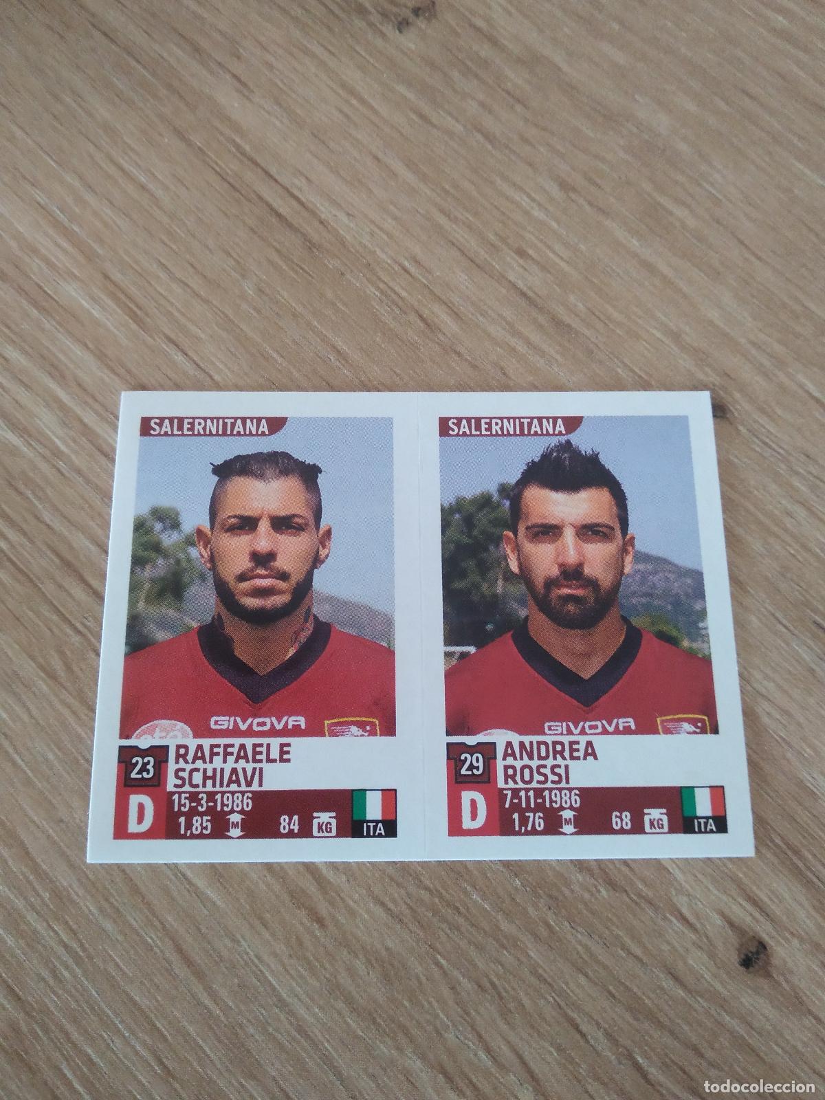 Fu&szlig;ball-Sticker: 754 SCHIAVI ANDREA ROSSI SALERNITANA CROMO FUTBOL PANINI LIGA ITALIA 15-16 CALCIATORI 2015-2016