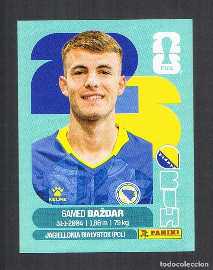 Fu&szlig;ball-Sticker: STICKER FIFA WORLD CUP 2026 B0SNIA Y HERZEGOVINA N&ordm; 19 SAMED BAZDAR