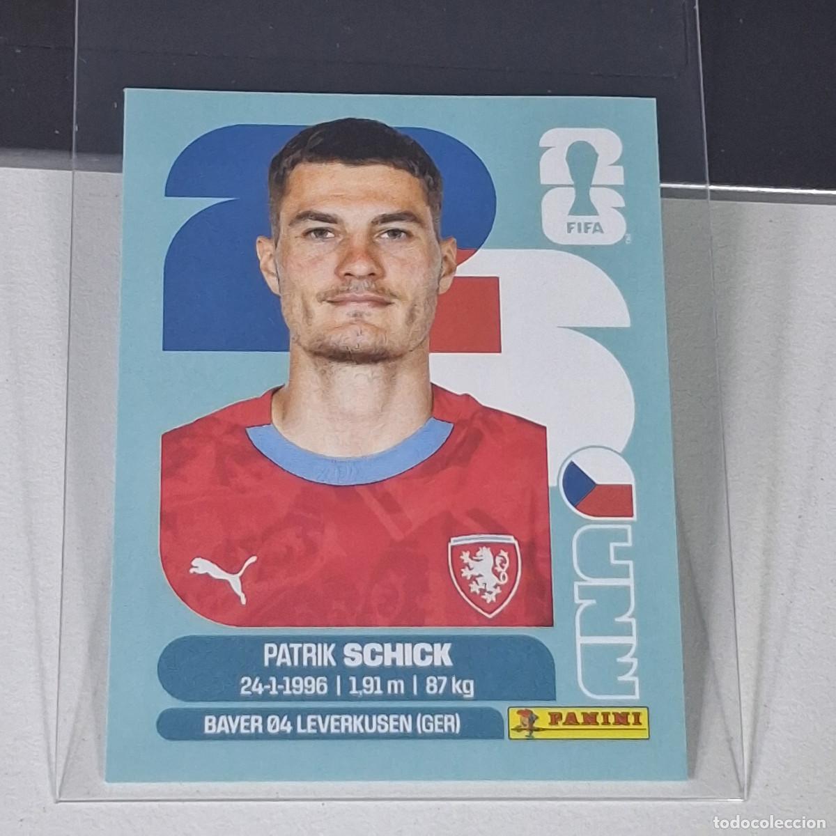 Fu&szlig;ball-Sticker: B23 CZE 20 CZE20 PATRICK SCHICK REP&Uacute;BLICA CHECA CHEQUIA MUNDIAL FIFA WORLD CUP 2026 STICKER PANINI
