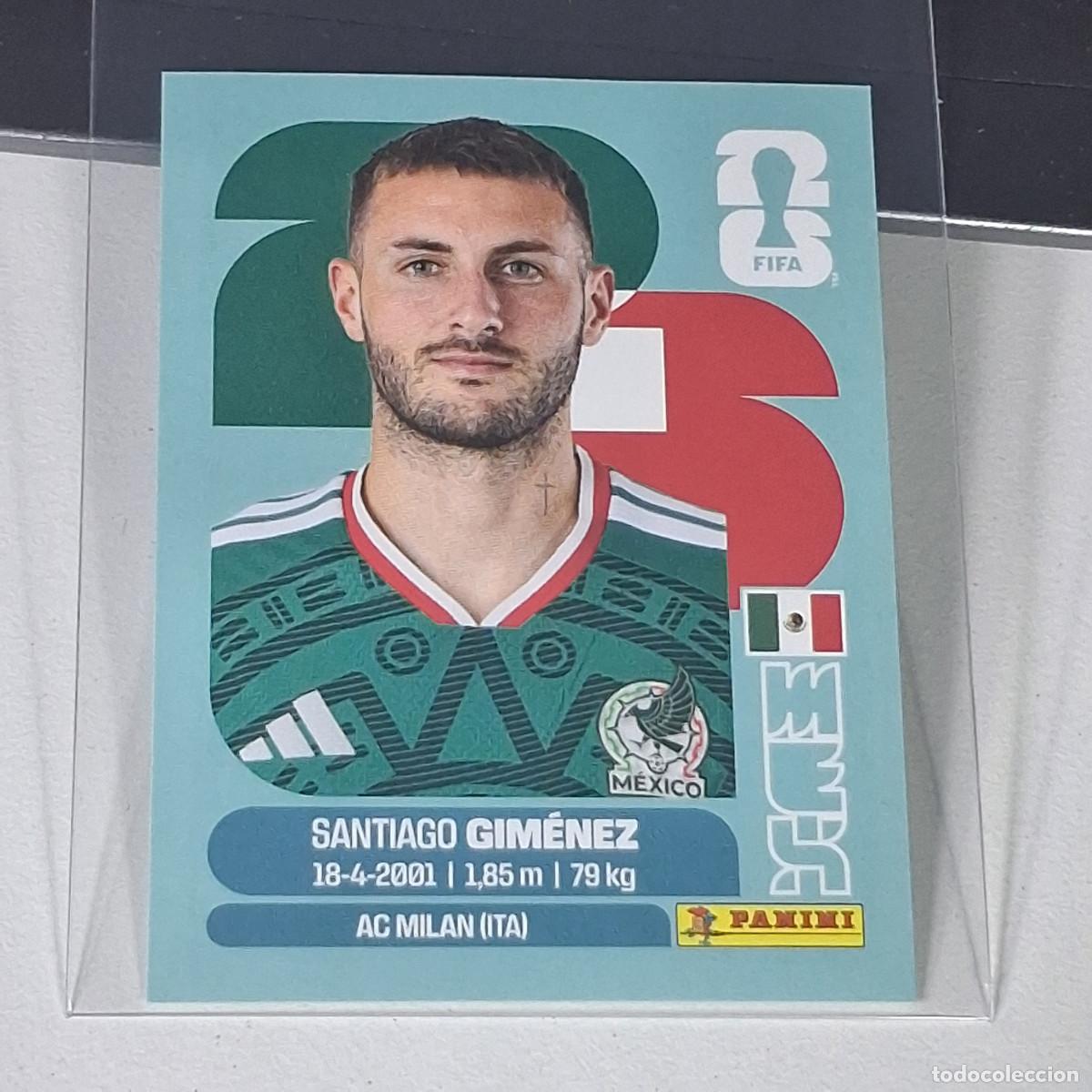 Fu&szlig;ball-Sticker: B23 MEX 16 MEX16 SANTIAGO GIMENEZ MEXICO MUNDIAL FIFA WORLD CUP 2026 STICKER PANINI