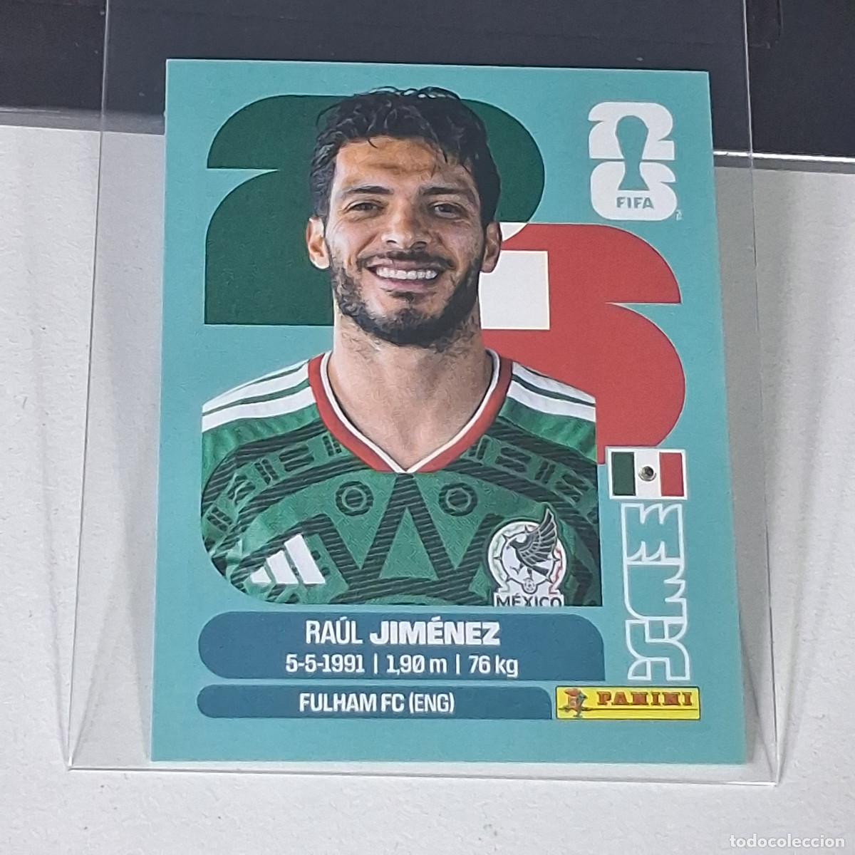 Fu&szlig;ball-Sticker: B23 MEX17 RA&Uacute;L JIM&Eacute;NEZ 17 MEX M&Eacute;XICO MUNDIAL FIFA WORLD CUP 2026 STICKER PANINI