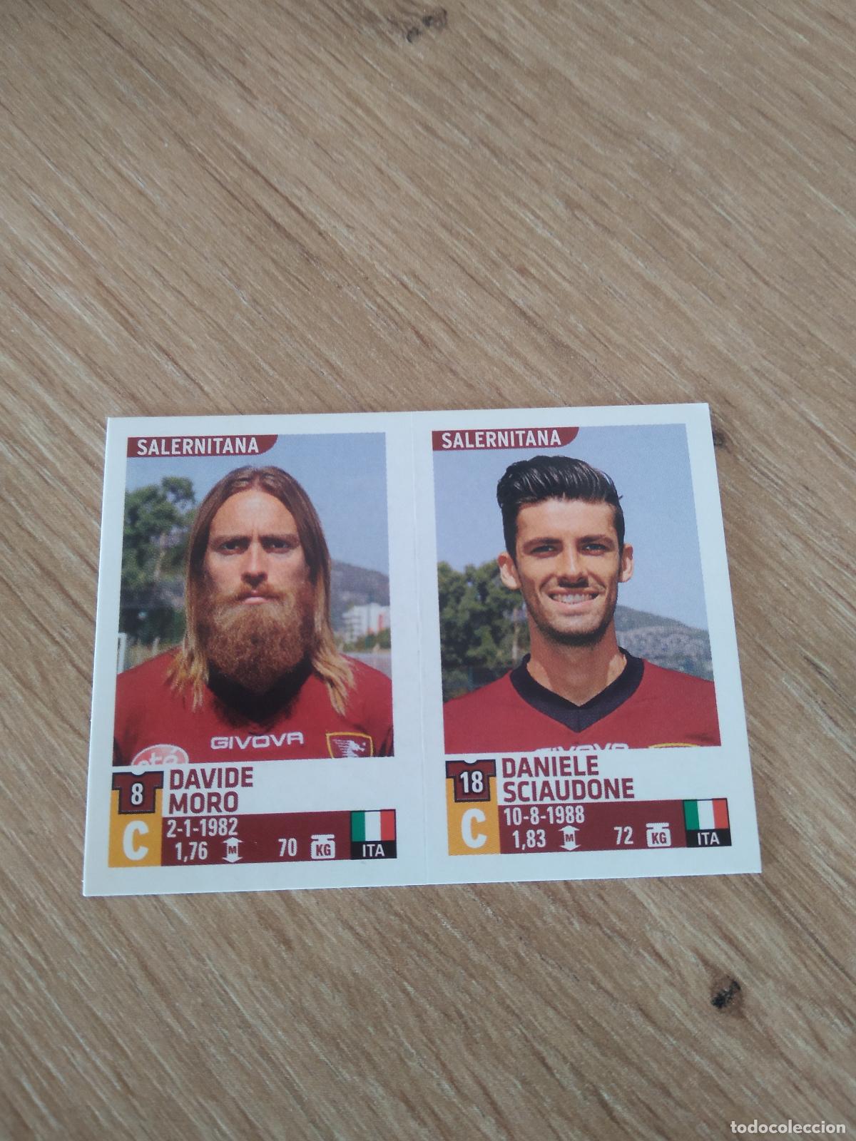 Fu&szlig;ball-Sticker: 756 DAVIDE MORO SCIAUDONE SALERNITANA CROMO FUTBOL PANINI LIGA ITALIA 15-16 CALCIATORI 2015-2016