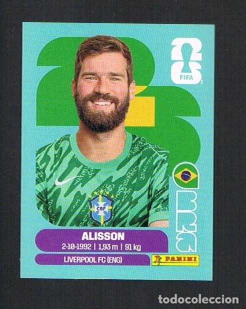 Cromos de F&uacute;tbol: STICKER FIFA WORLD CUP 2026 BRASIL N&ordm; 2 ALISSON