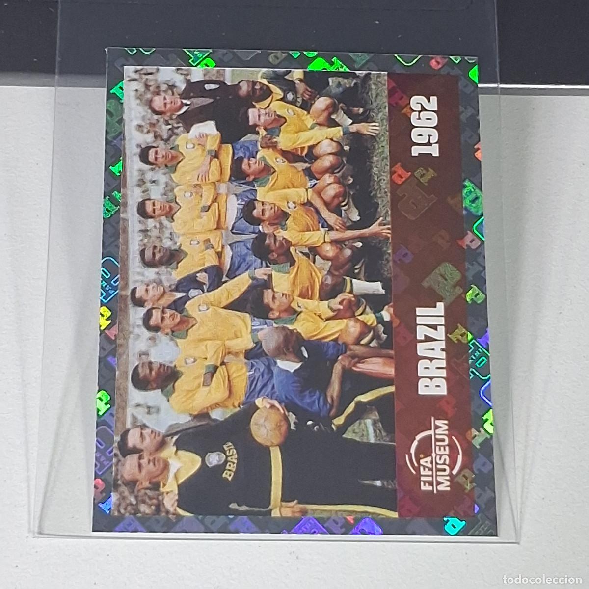 Cromos de F&uacute;tbol: B23 FWC12 BRAZIL 1962 BRASIL FIFA HISTORY FWC 12 MUNDIAL FIFA WORLD CUP 2026 STICKER PANINI