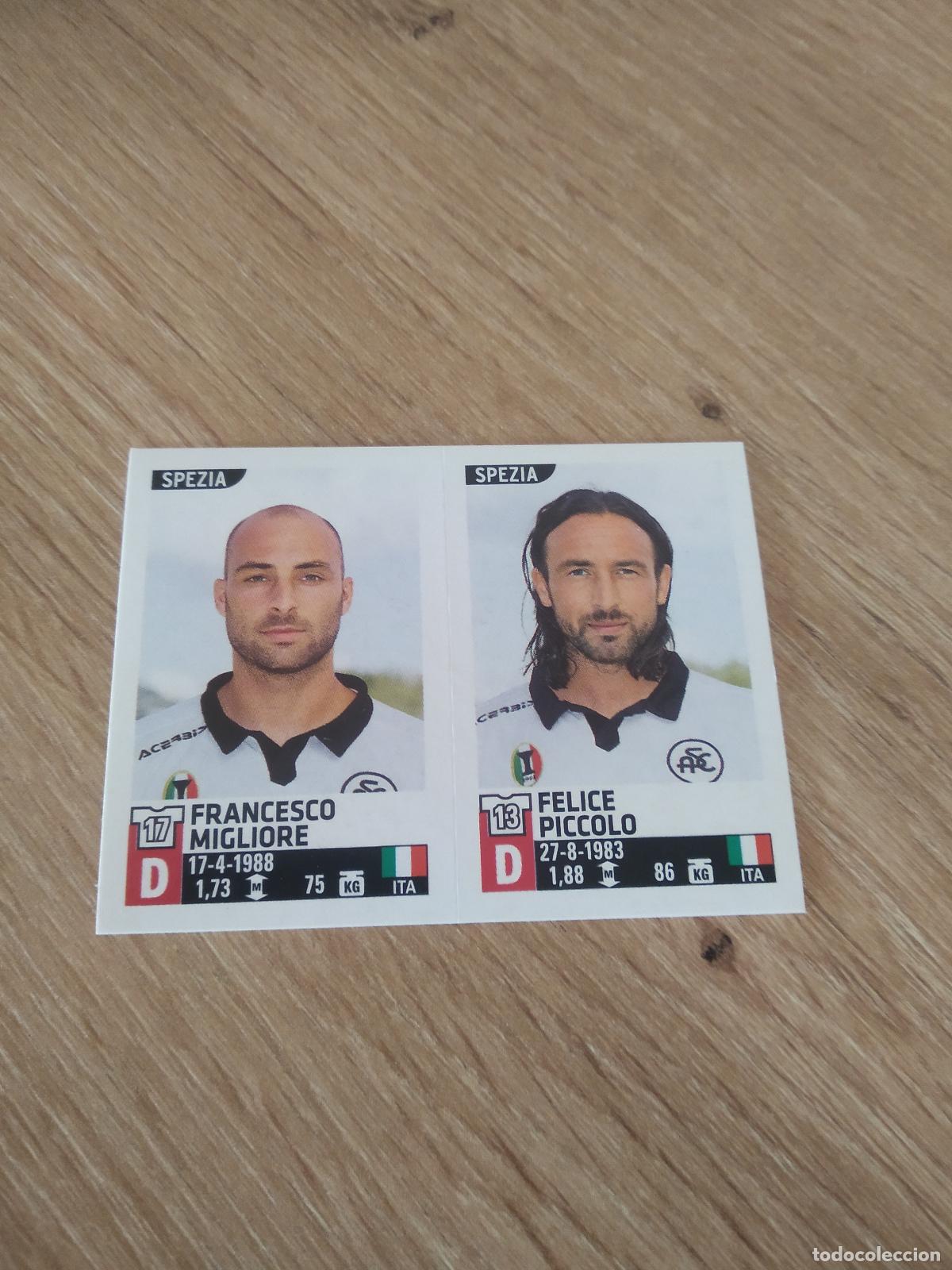 Cromos de F&uacute;tbol: 765 MIGLIORE FELICE PICCOLO SPEZIA CROMO FUTBOL PANINI LIGA ITALIA 15-16 CALCIATORI 2015-2016
