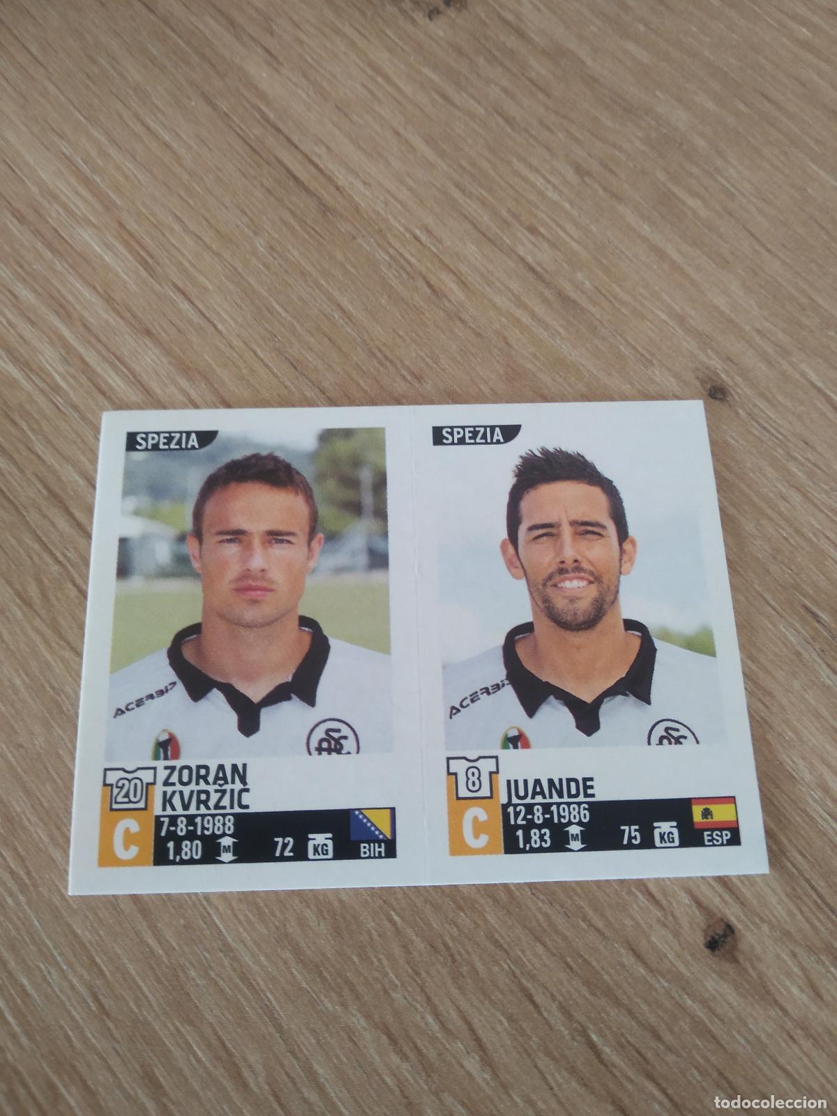 Football Stickers: 766 ZORAN KVRZIC JUANDE SPEZIA CROMO FUTBOL PANINI LIGA ITALIA 15-16 CALCIATORI 2015-2016