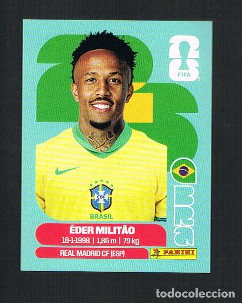 Football Stickers: STICKER FIFA WORLD CUP 2026 BRASIL N&ordm; 5 EDER MILITAO