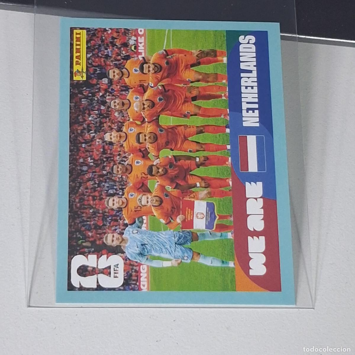 Fu&szlig;ball-Sticker: B23 NED13 TEAM PHOTO EQUIPO 13 PA&Iacute;SES BAJOS HOLANDA NED MUNDIAL FIFA WORLD CUP 2026 STICKER PANINI