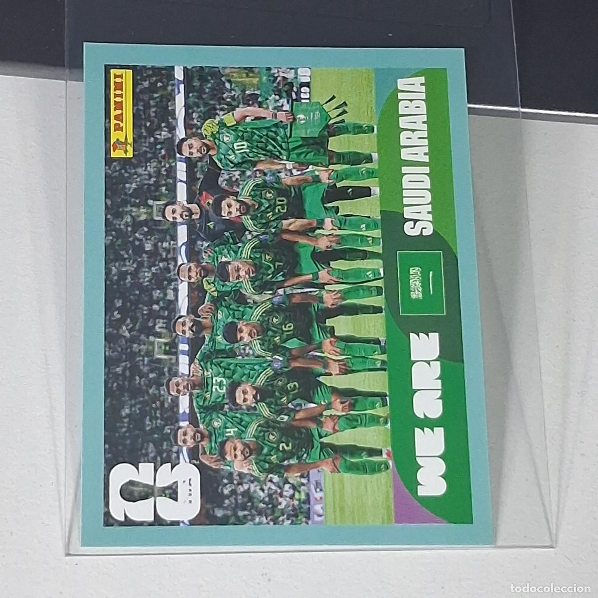 Fu&szlig;ball-Sticker: B23 B20 KSA 13 KSA13 PLANTILLA ARABIA SAUDI MUNDIAL FIFA WORLD CUP 2026 STICKER PANINI