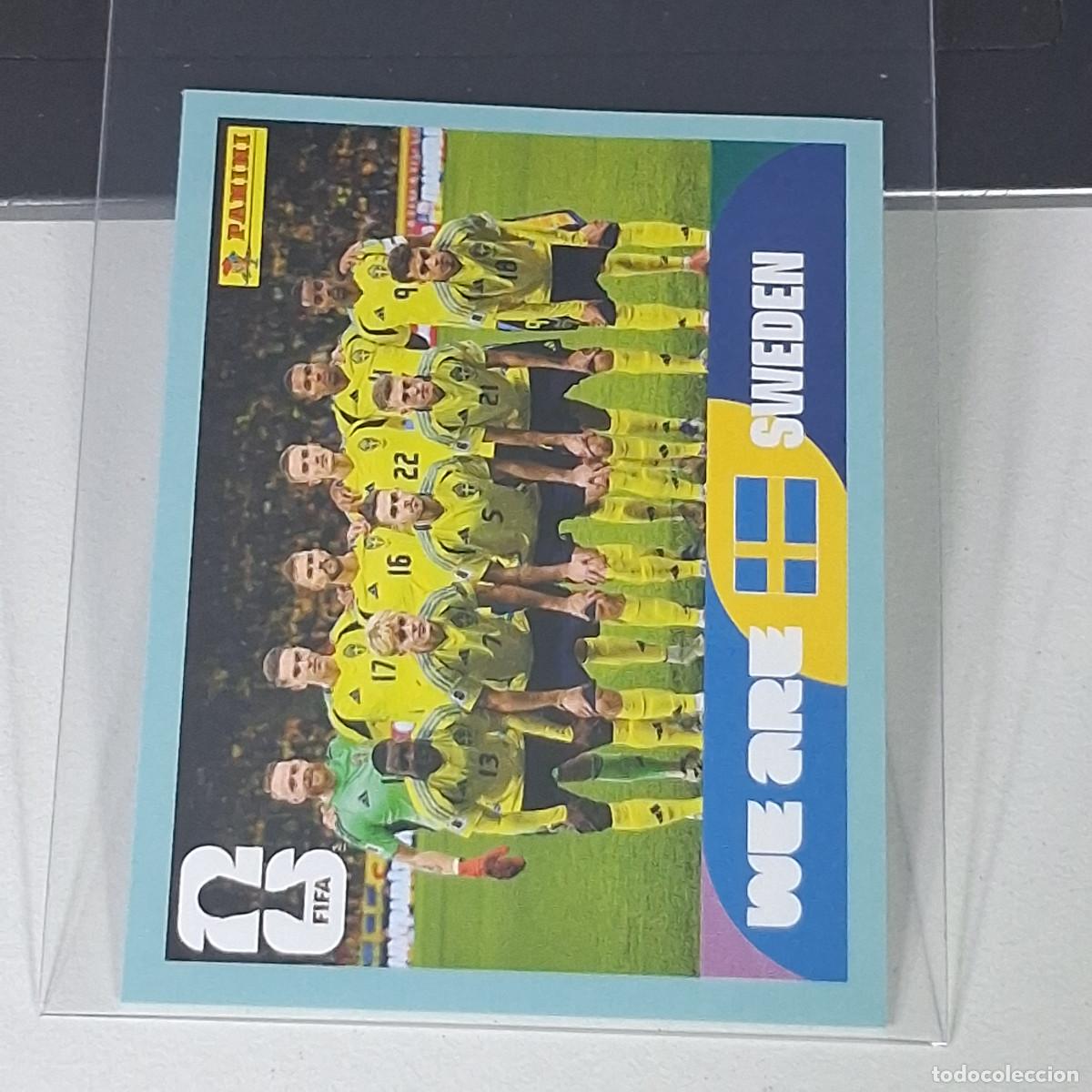 Fu&szlig;ball-Sticker: B23 SWE 13 SWE13 PLANTILLA SUECIA SWEDEN MUNDIAL FIFA WORLD CUP 2026 STICKER PANINI