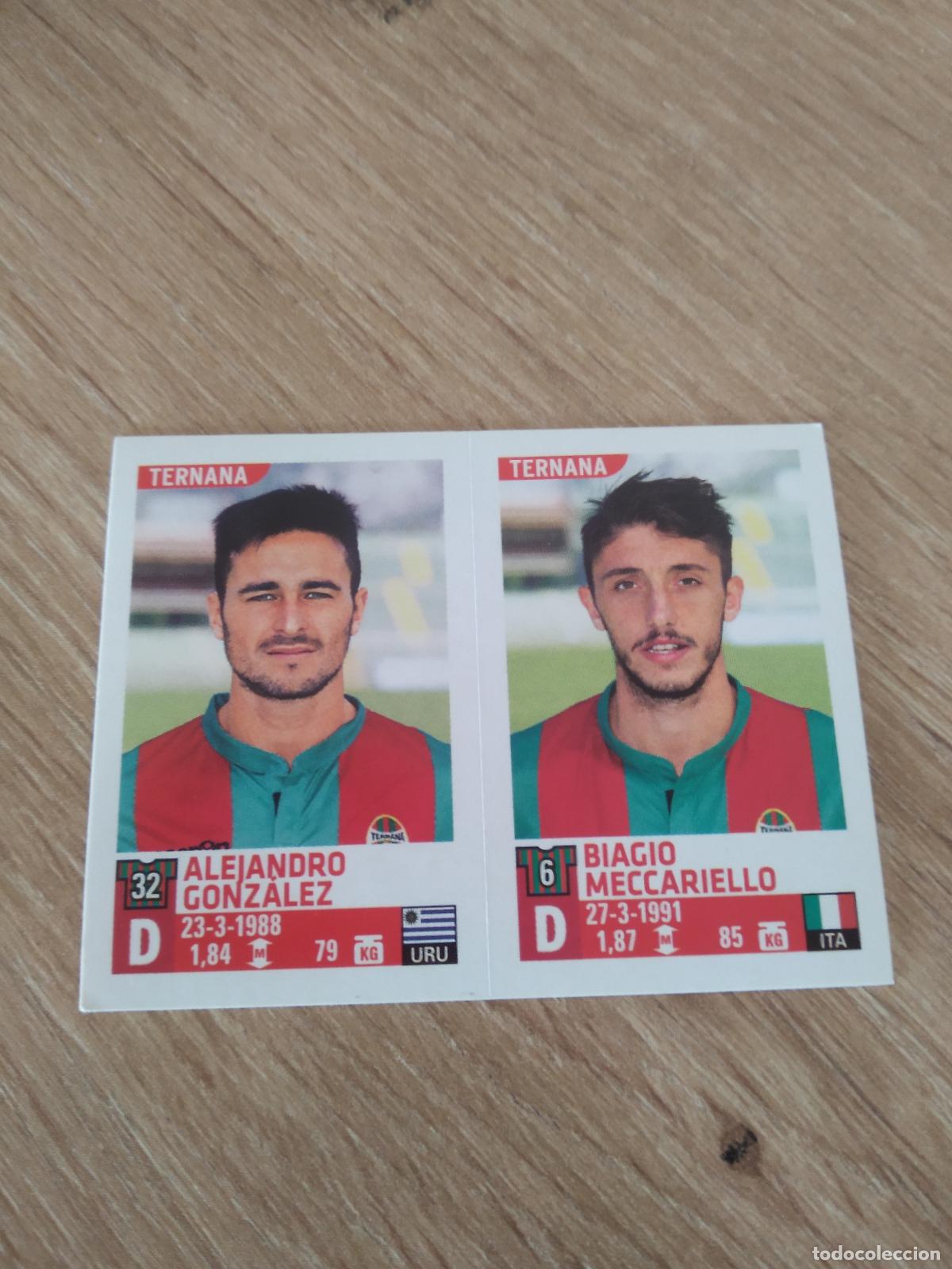 Cromos de Futebol: 775 GONZALEZ MECCARIELLO TERNANA CROMO FUTBOL PANINI LIGA ITALIA 15-16 CALCIATORI 2015-2016