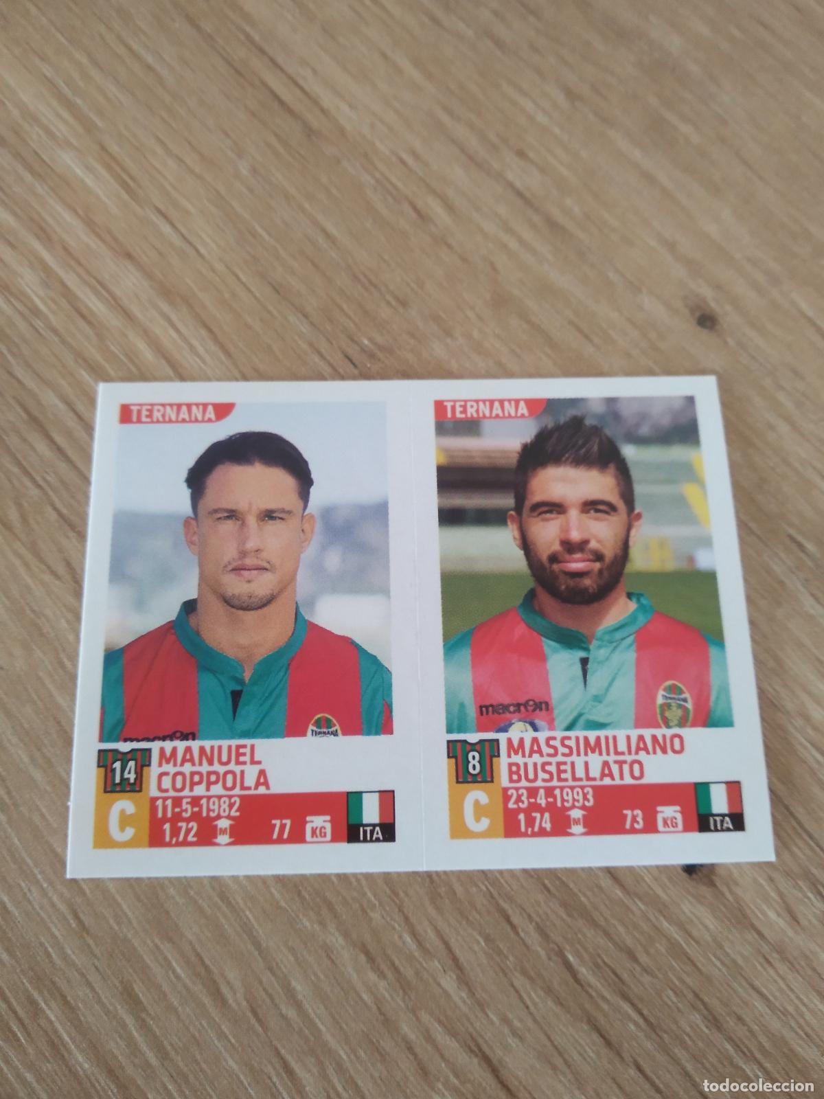 Fu&szlig;ball-Sticker: 777 COPPOLA BUSELLATO TERNANA CROMO FUTBOL PANINI LIGA ITALIA 15-16 CALCIATORI 2015-2016