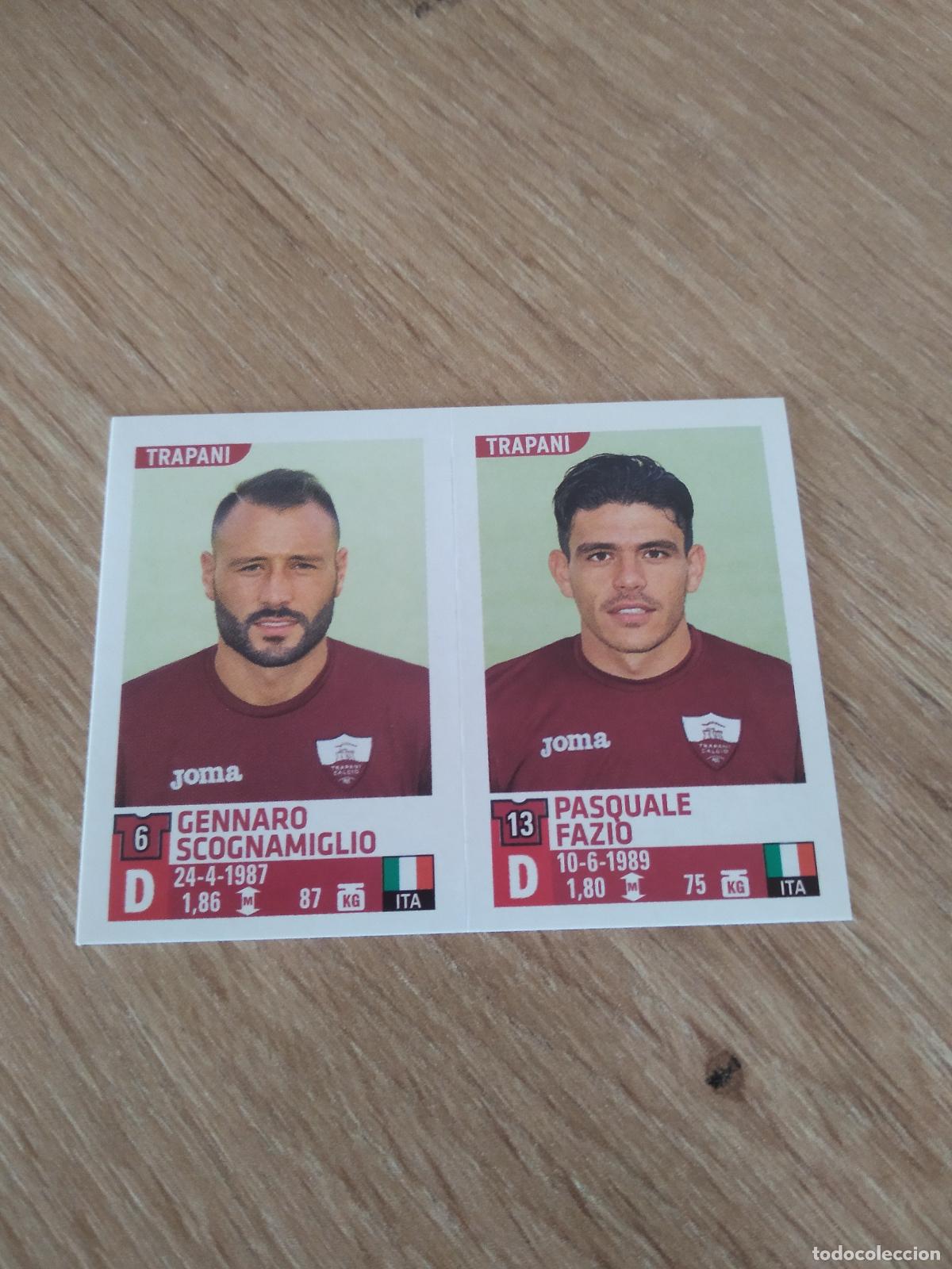 Fu&szlig;ball-Sticker: 786 SCOGNAMIGLIO FAZIO TRAPANI CROMO FUTBOL PANINI LIGA ITALIA 15-16 CALCIATORI 2015-2016