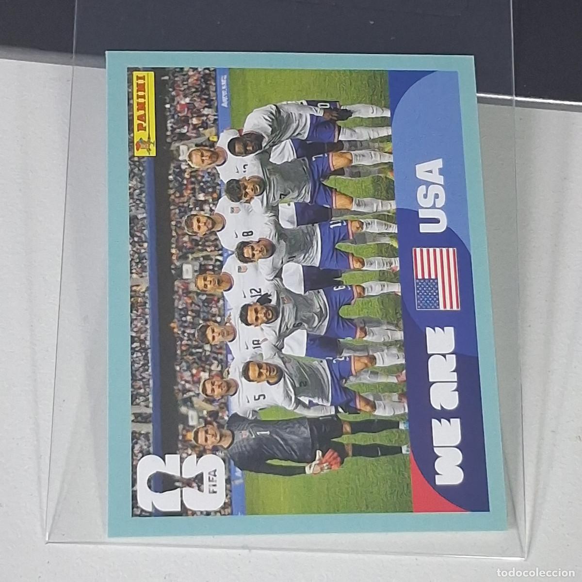 Fu&szlig;ball-Sticker: B23 USA 13 USA13 PLANTILLA EQUIPO USA ESTADOS UNIDOS USA MUNDIAL FIFA WORLD CUP 2026 STICKER PANINI