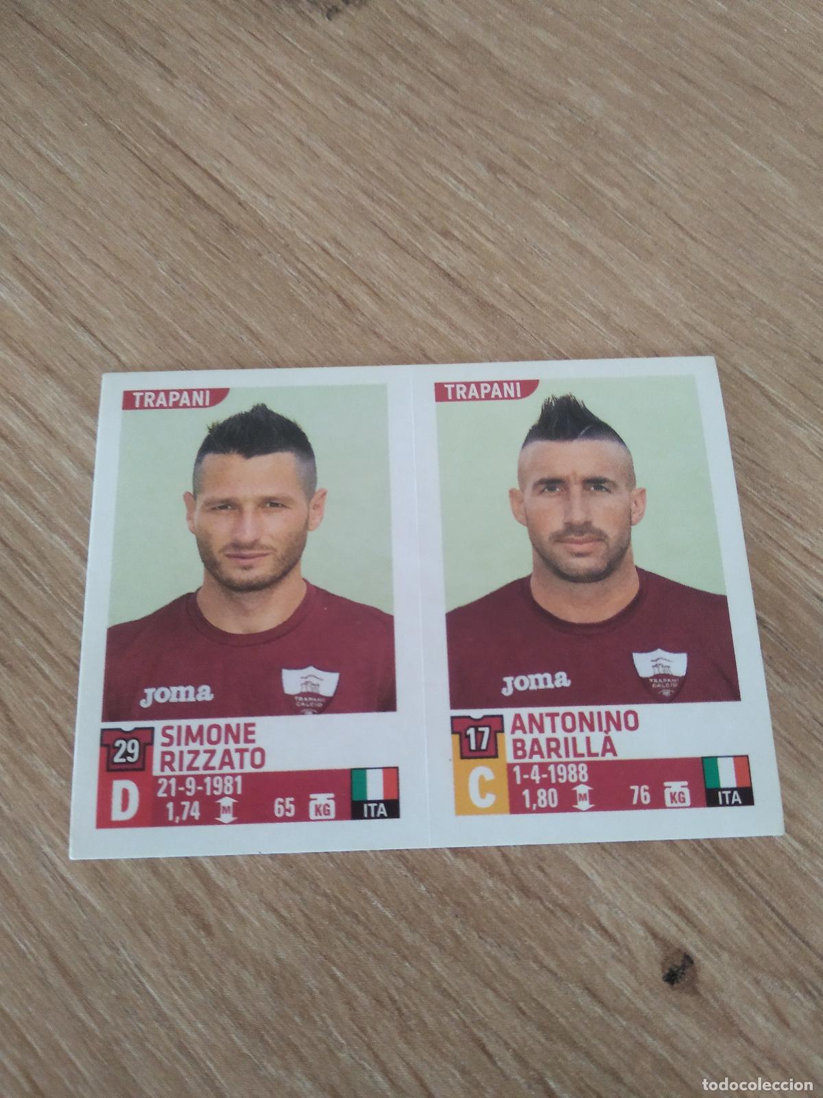 Fu&szlig;ball-Sticker: 788 RIZZATO BARILLA TRAPANI CROMO FUTBOL PANINI LIGA ITALIA 15-16 CALCIATORI 2015-2016