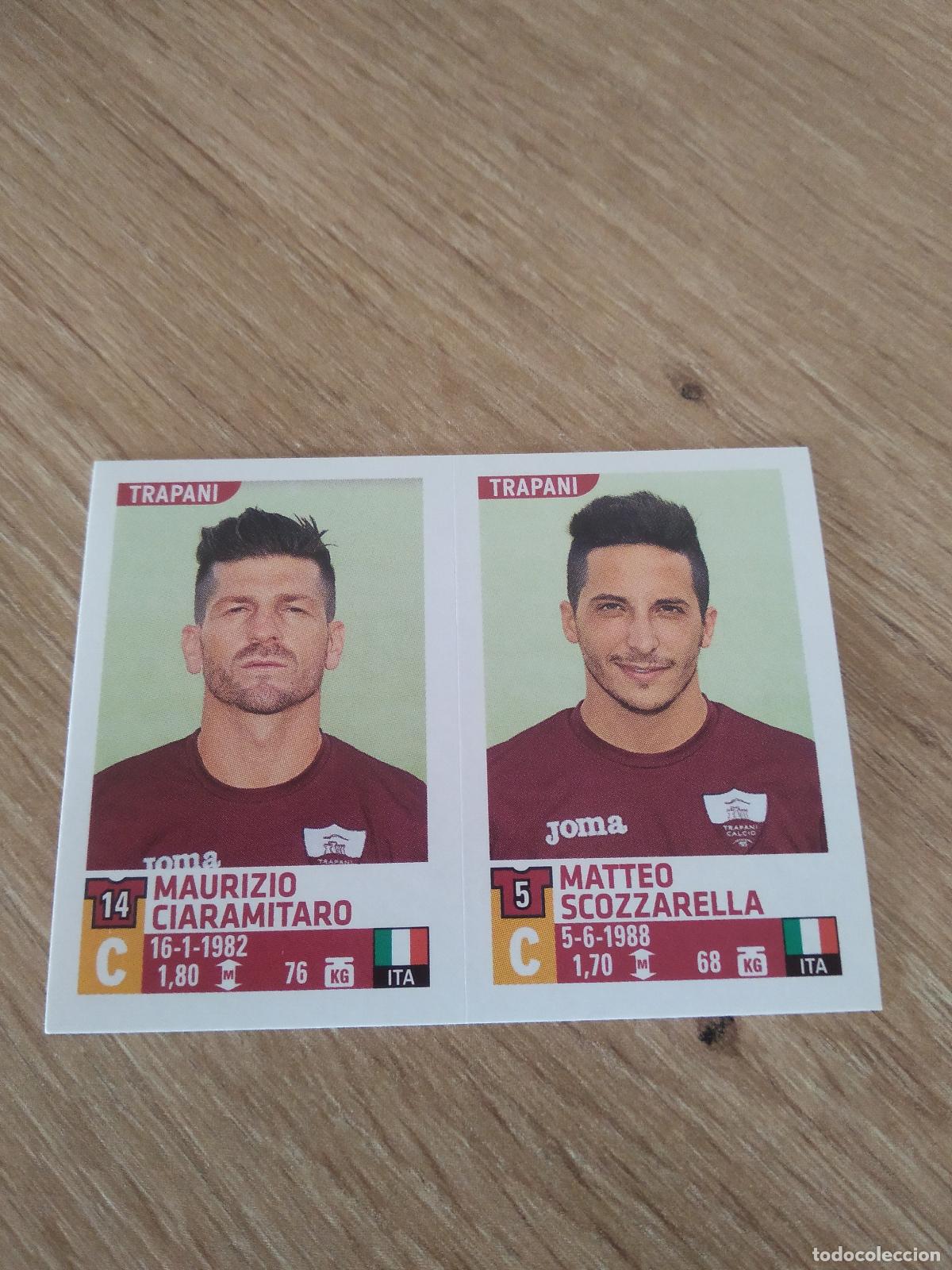 Fu&szlig;ball-Sticker: 789 CIARAMITARO SCOZZARELLA TRAPANI CROMO FUTBOL PANINI LIGA ITALIA 15-16 CALCIATORI 2015-2016