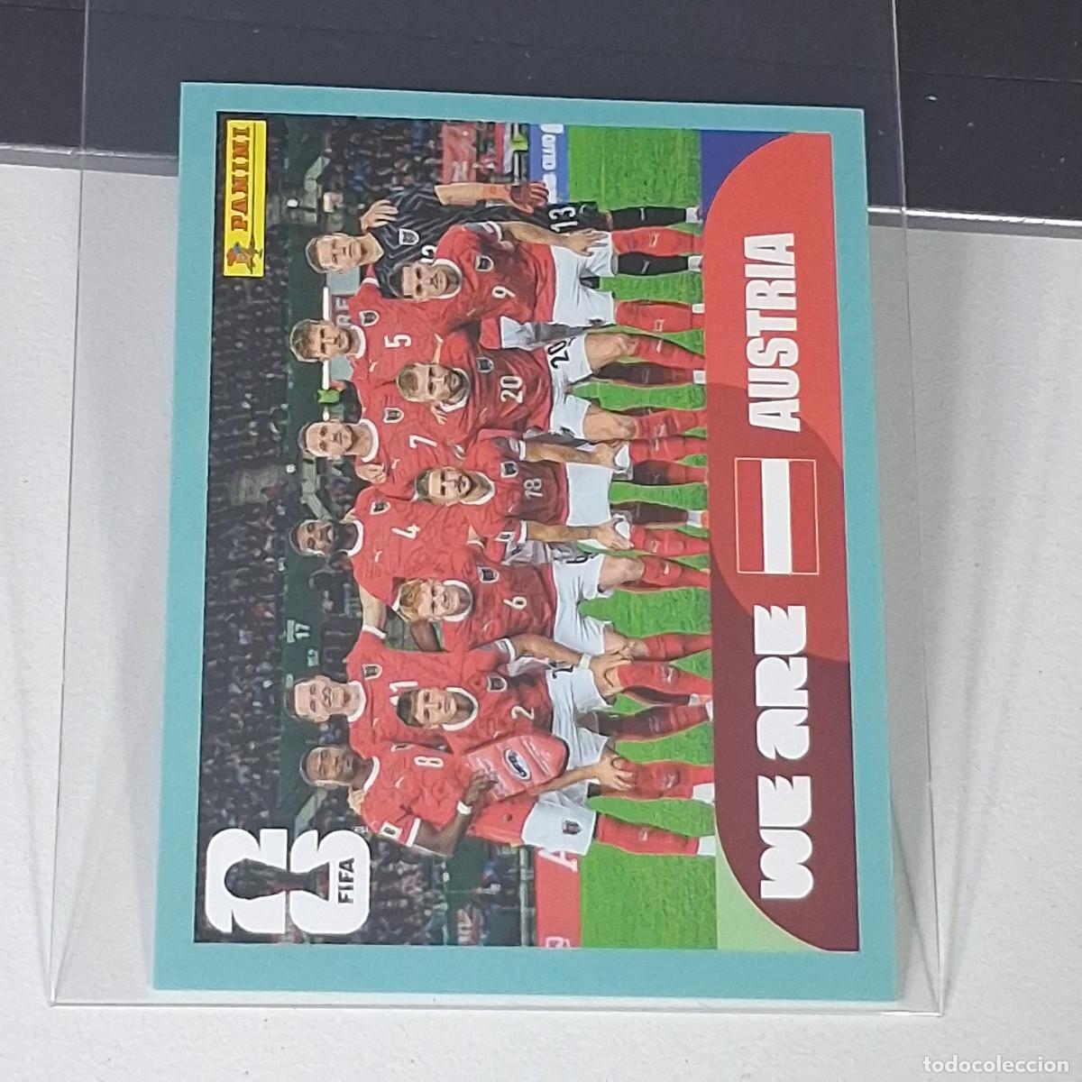 Fu&szlig;ball-Sticker: B23 AUT 13 AUT13 PLANTILLA AUSTRIA TEAM MUNDIAL FIFA WORLD CUP 2026 STICKER PANINI