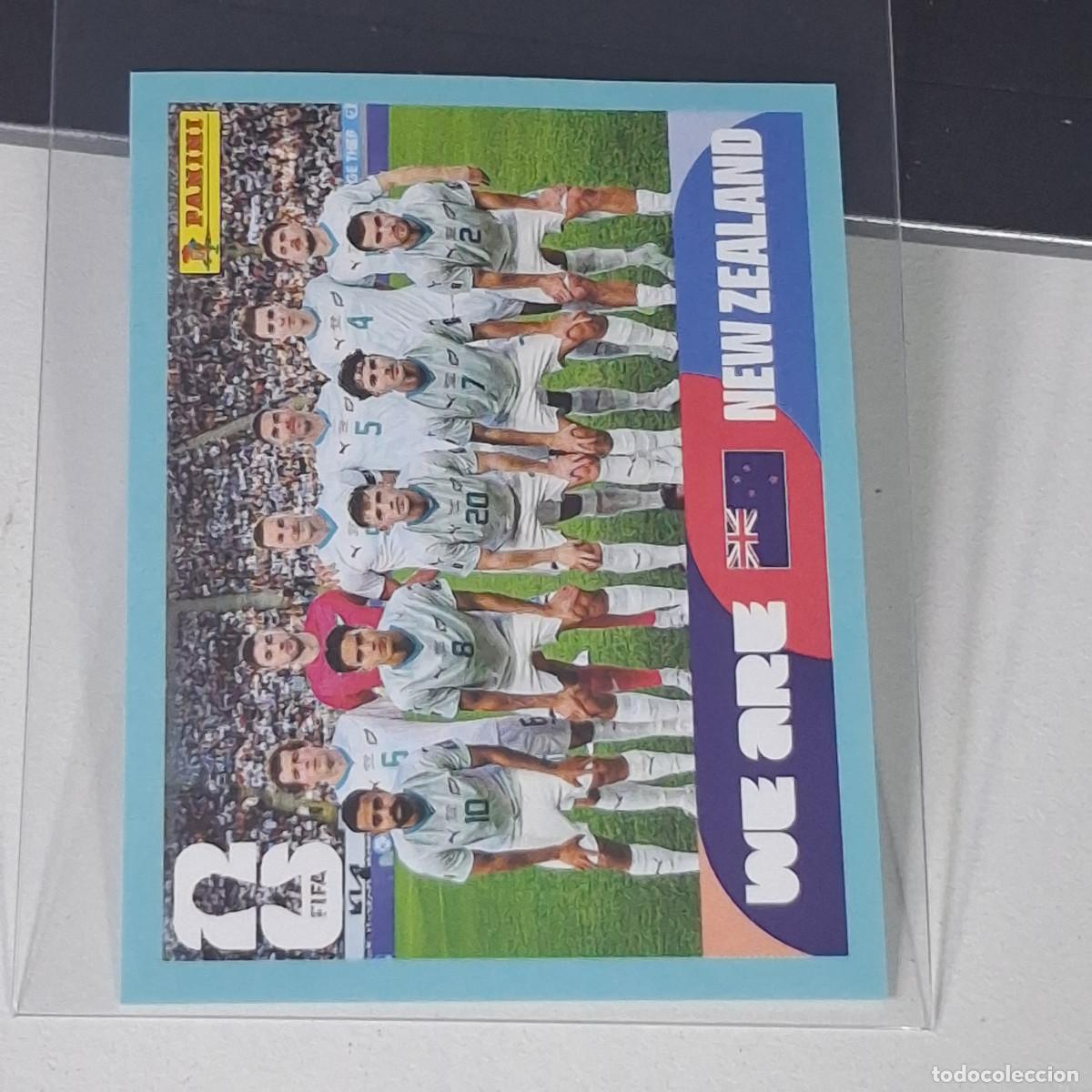 Fu&szlig;ball-Sticker: B23 NZL13 TEAM PHOTO EQUIPO 13 NUEVA ZELANDA NEW ZEALAND MUNDIAL FIFA WORLD CUP 2026 STICKER PANINI