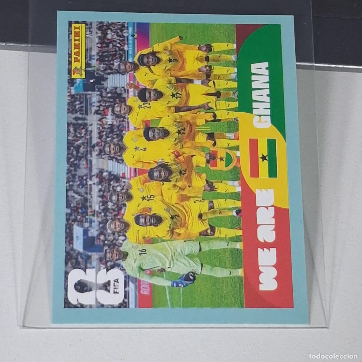 Fu&szlig;ball-Sticker: B23 GHA 13 GHA13 PLANTILLA EQUIPO TEAM GHANA GHA MUNDIAL FIFA WORLD CUP 2026 STICKER PANINI