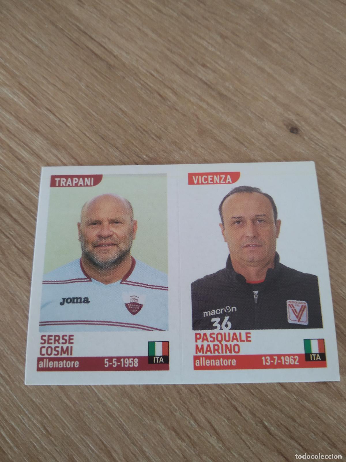 Cromos de F&uacute;tbol: 793 SERSE COSMI TRAPANI MARINO VICENZA CROMO FUTBOL PANINI LIGA ITALIA 15-16 CALCIATORI 2015-2016