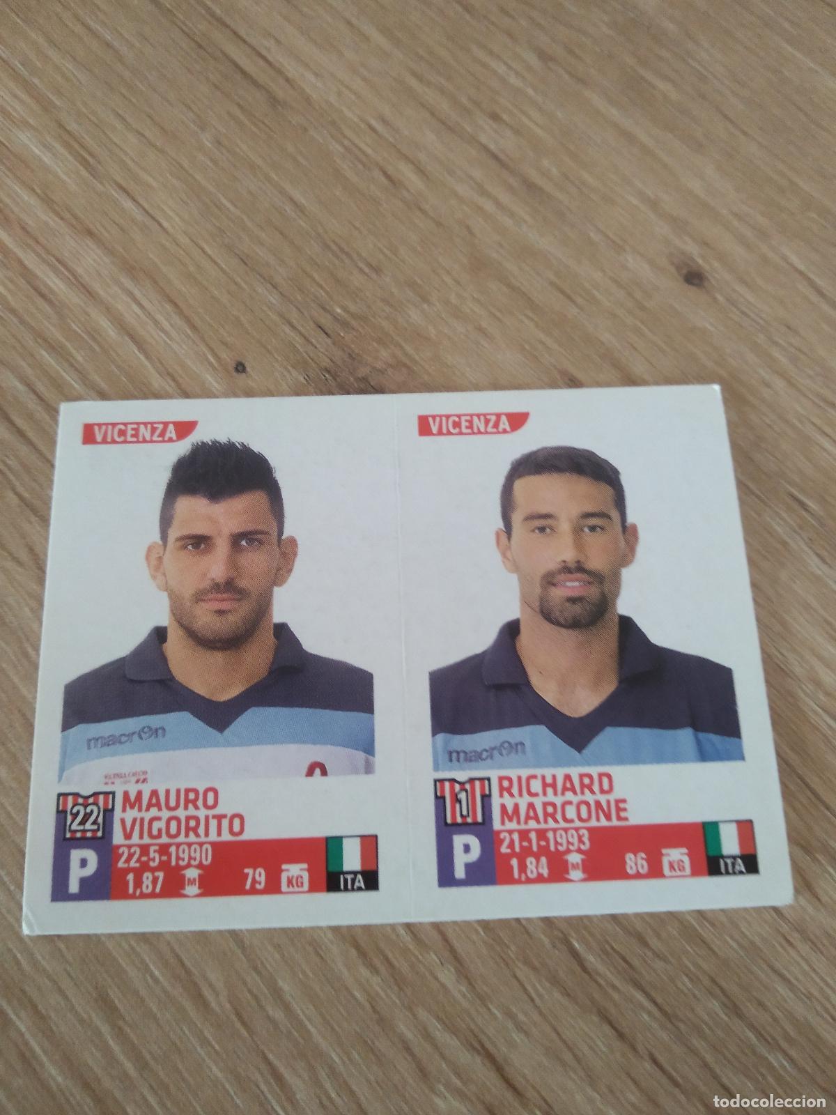 Cromos de F&uacute;tbol: 795 VIGORITO MARCONE VICENZA CROMO FUTBOL PANINI LIGA ITALIA 15-16 CALCIATORI 2015-2016