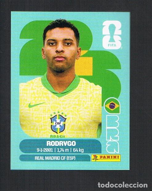 Cromos de F&uacute;tbol: STICKER FIFA WORLD CUP 2026 BRASIL N&ordm; 15 RODRYGO