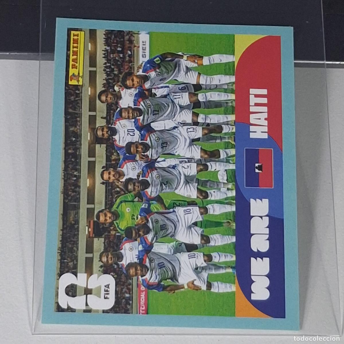 Cromos de F&uacute;tbol: B23 HAI13 TEAM PHOTO EQUIPO 13 HAITI HAI MUNDIAL FIFA WORLD CUP 2026 STICKER PANINI
