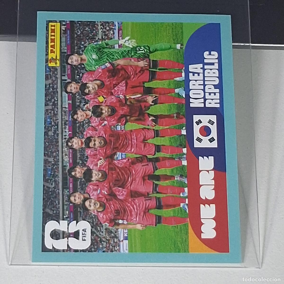Cromos de F&uacute;tbol: B23 KOR13 TEAM PHOTO EQUIPO 13 COREA DEL SUR KOR MUNDIAL FIFA WORLD CUP 2026 STICKER PANINI