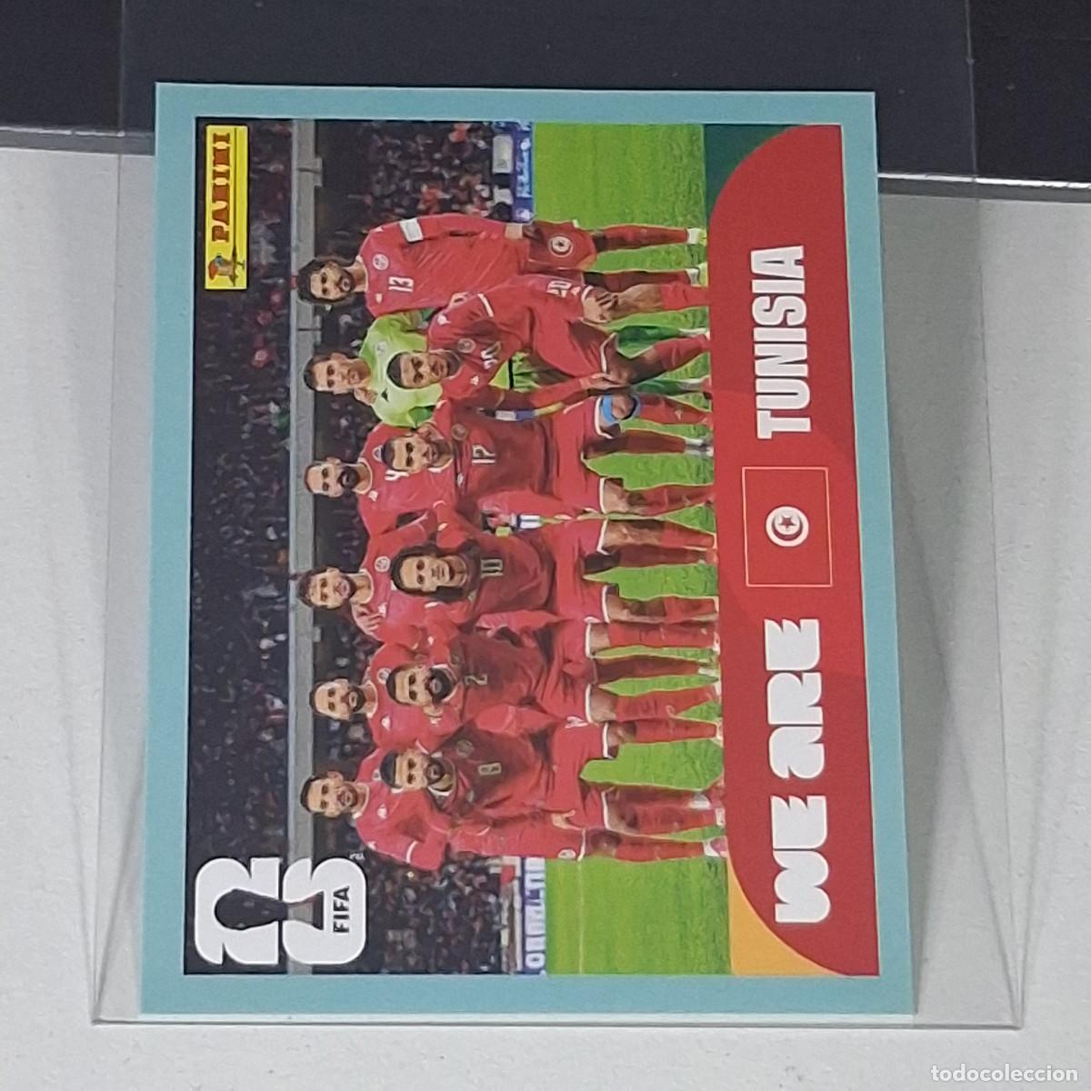Cromos de F&uacute;tbol: B23 B23 TUN13 TEAM PHOTO EQUIPO 13 T&Uacute;NEZ TUNISIA TUN MUNDIAL FIFA WORLD CUP 2026 STICKER PANINI