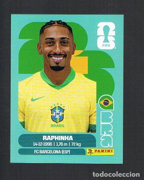 Cromos de F&uacute;tbol: STICKER FIFA WORLD CUP 2026 BRASIL N&ordm; 19 RAPHINHA