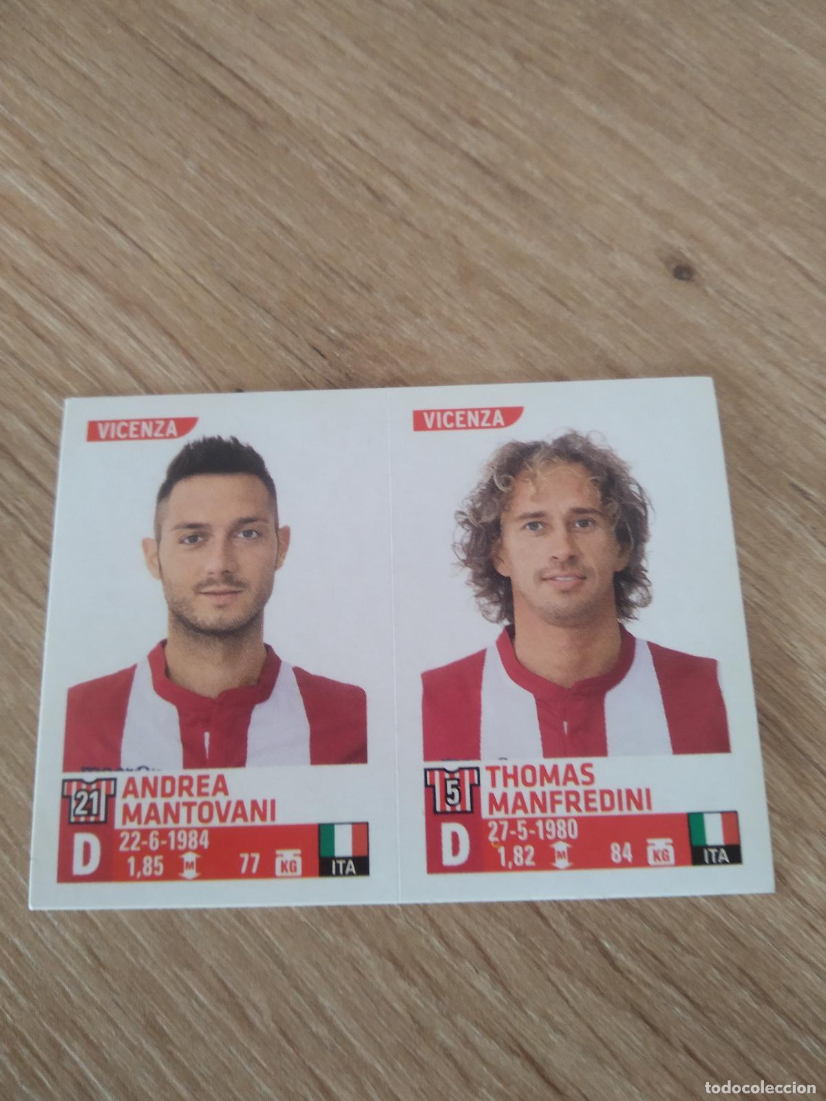 Cromos de F&uacute;tbol: 796 MANTOVANI MANFREDINI VICENZA CROMO FUTBOL PANINI LIGA ITALIA 15-16 CALCIATORI 2015-2016