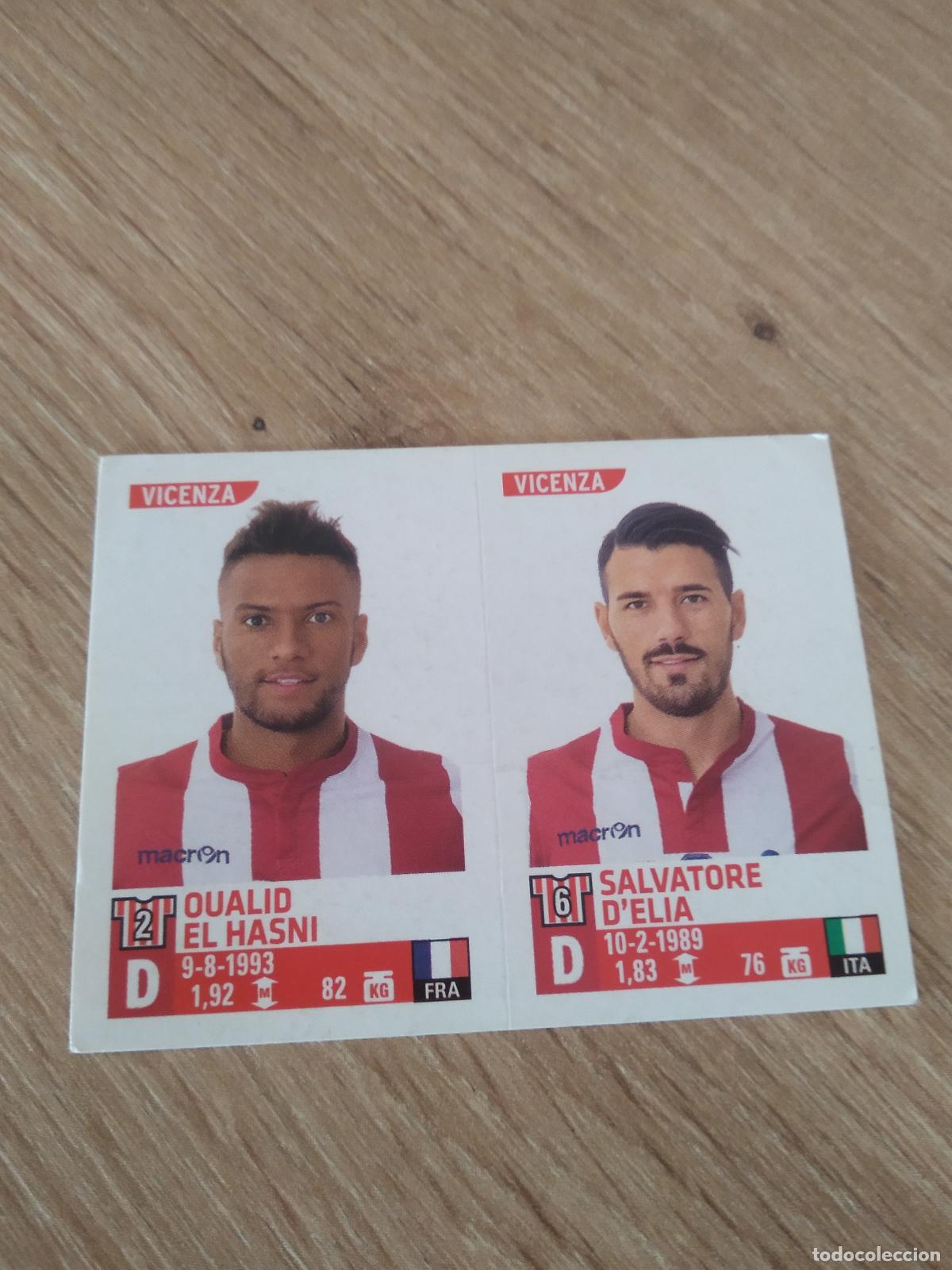 Cromos de F&uacute;tbol: 797 EL HASNI SALVATORE D'ELIA VICENZA CROMO FUTBOL PANINI LIGA ITALIA 15-16 CALCIATORI 2015-2016