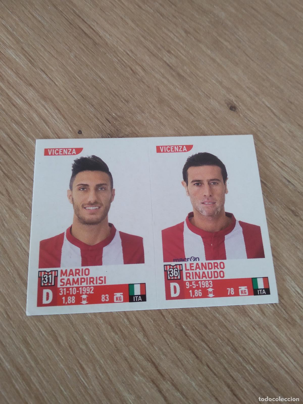 Cromos de F&uacute;tbol: 798 SAMPIRISI RINAUDO VICENZA CROMO FUTBOL PANINI LIGA ITALIA 15-16 CALCIATORI 2015-2016