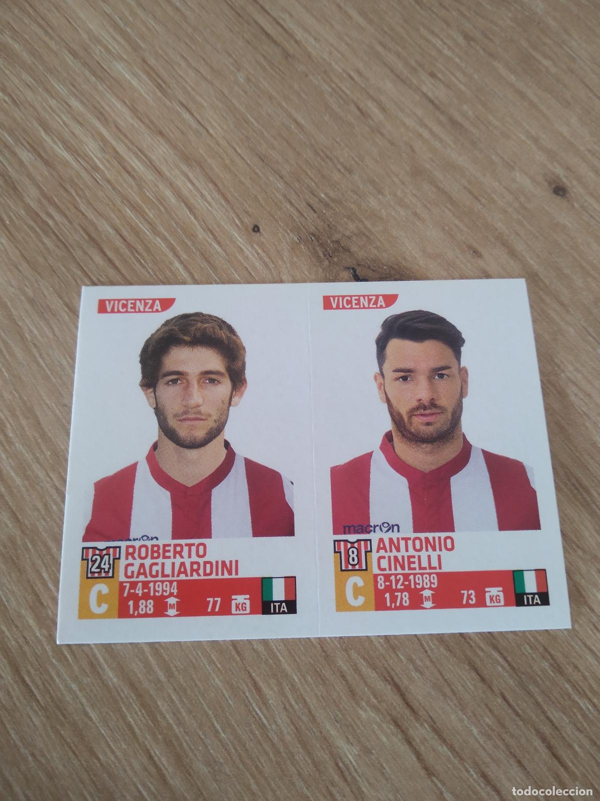 Cromos de F&uacute;tbol: 800 GAGLIARDINI CINELLI VICENZA CROMO FUTBOL PANINI LIGA ITALIA 15-16 CALCIATORI 2015-2016