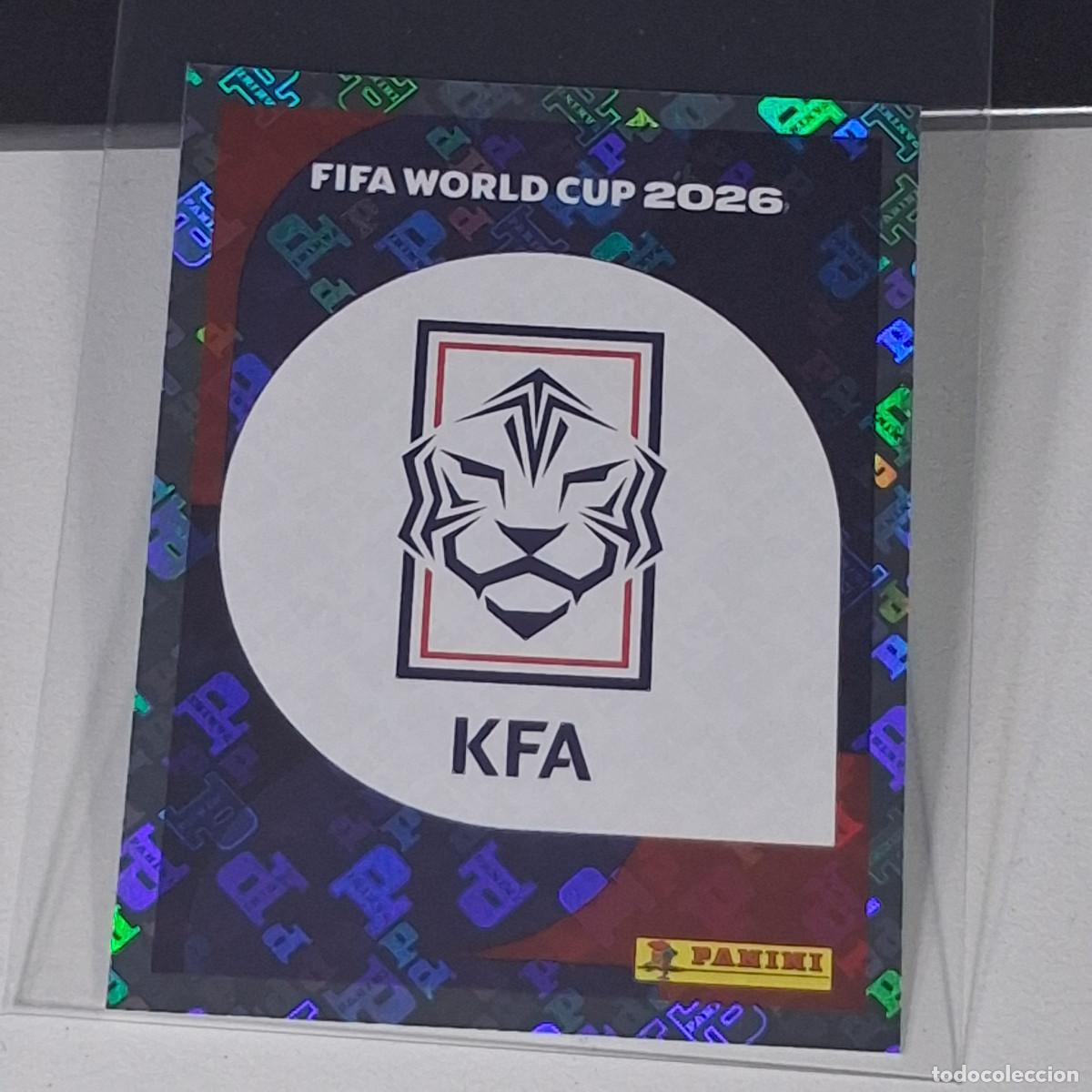 Cromos de F&uacute;tbol: B23 KOR 1 KOR1 ESCUDO LOGO BADGE COREA DEL SUR KOREA MUNDIAL FIFA WORLD CUP 2026 STICKER PANINI