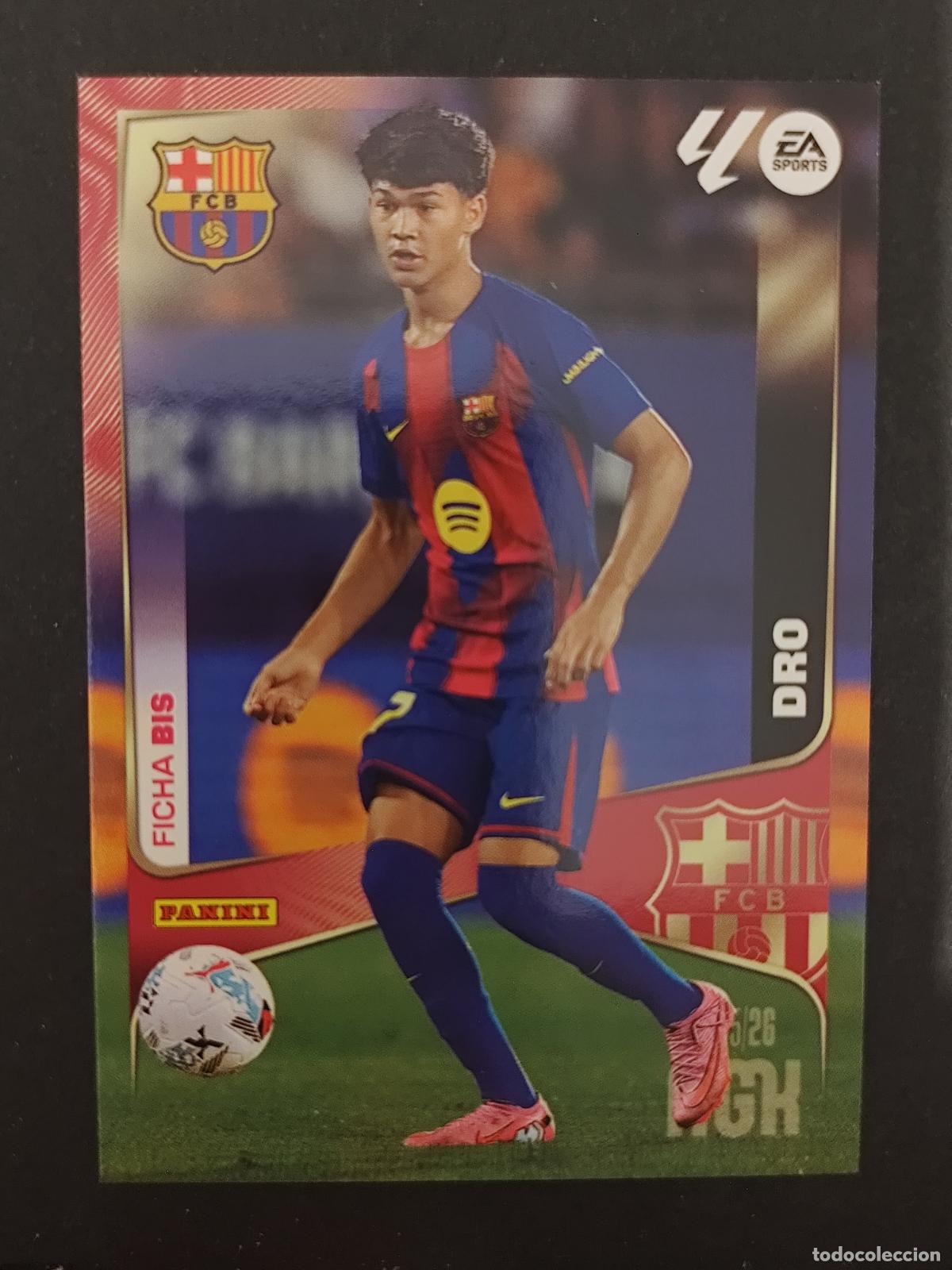 Cromos de F&uacute;tbol: 82 BIS DRO BARCELONA BAR&Ccedil;A MEGACRACKS 2025 2026 25 26