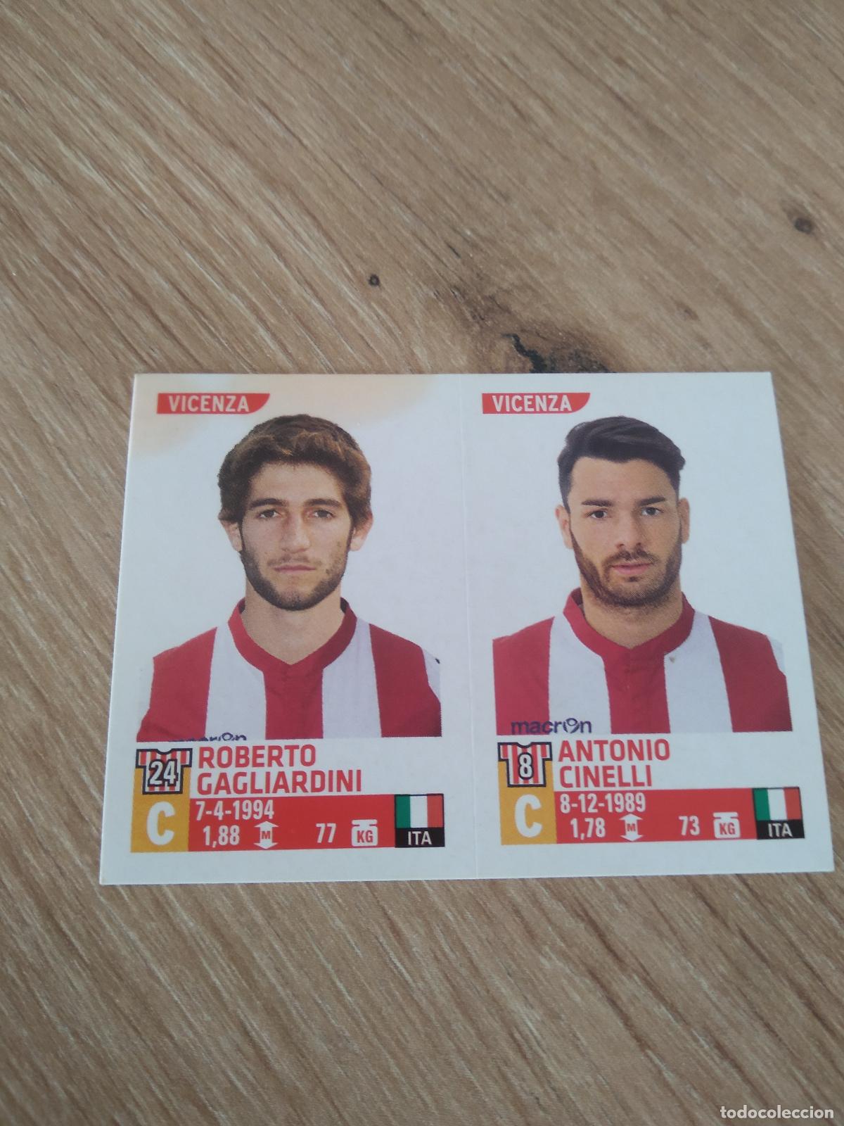 Cromos de F&uacute;tbol: 800 GAGLIARDINI CINELLI VICENZA CROMO FUTBOL PANINI LIGA ITALIA 15-16 CALCIATORI 2015-2016