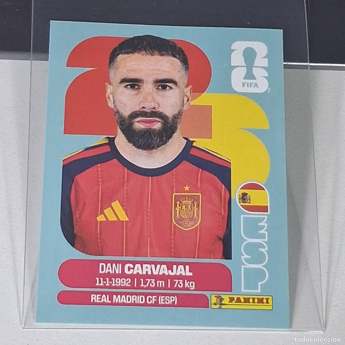 Cromos de Futebol: B24 ESP 7 ESP7 DANI CARVAJAL ESPA&Ntilde;A SPAIN MUNDIAL FIFA WORLD CUP 2026 STICKER PANINI
