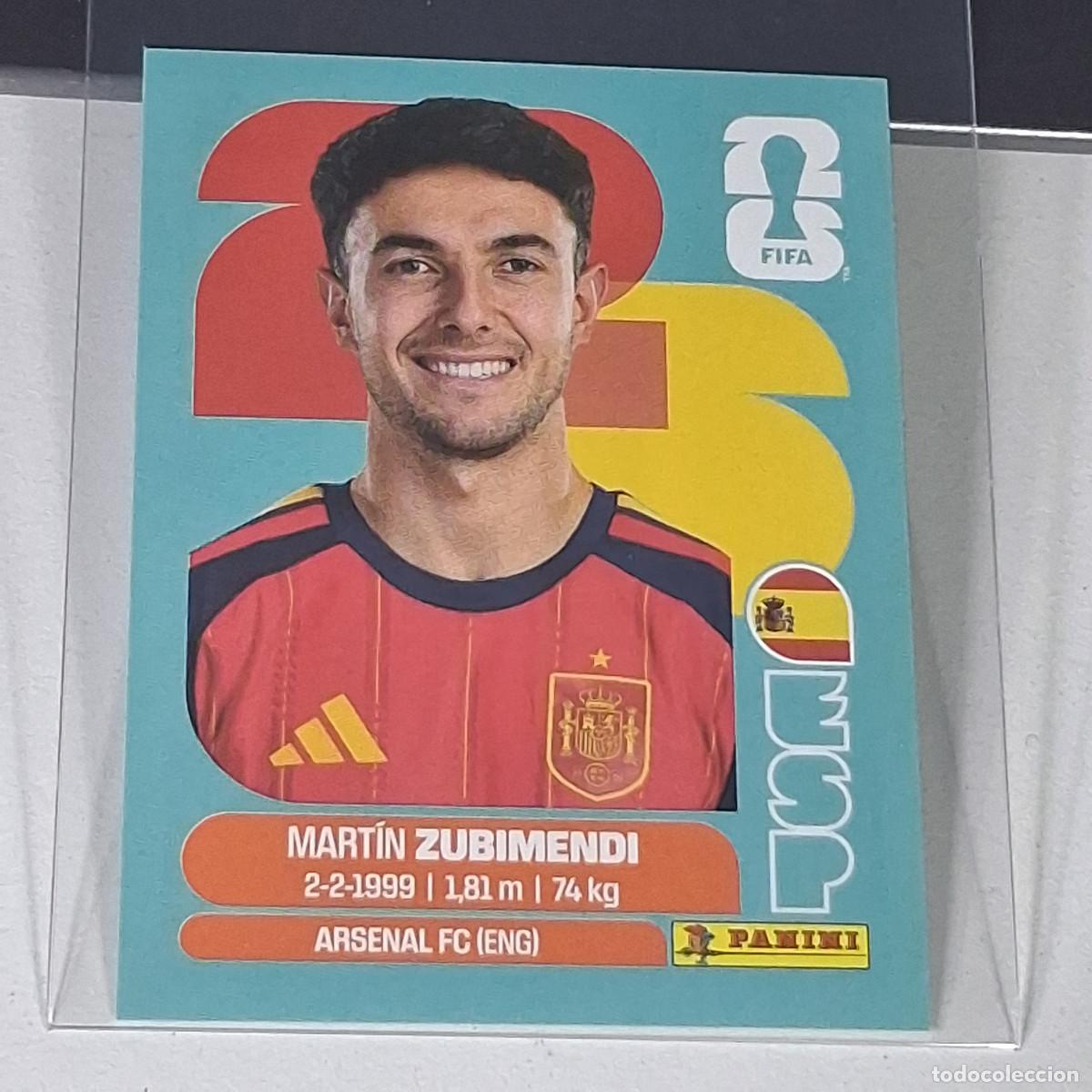 Cromos de Futebol: B24 ESP 9 ESP9 MARTIN ZUBIMENDI ESPA&Ntilde;A ESPA&Ntilde;A SPAIN ESP MUNDIAL FIFA WORLD CUP 2026 STICKER PANINI