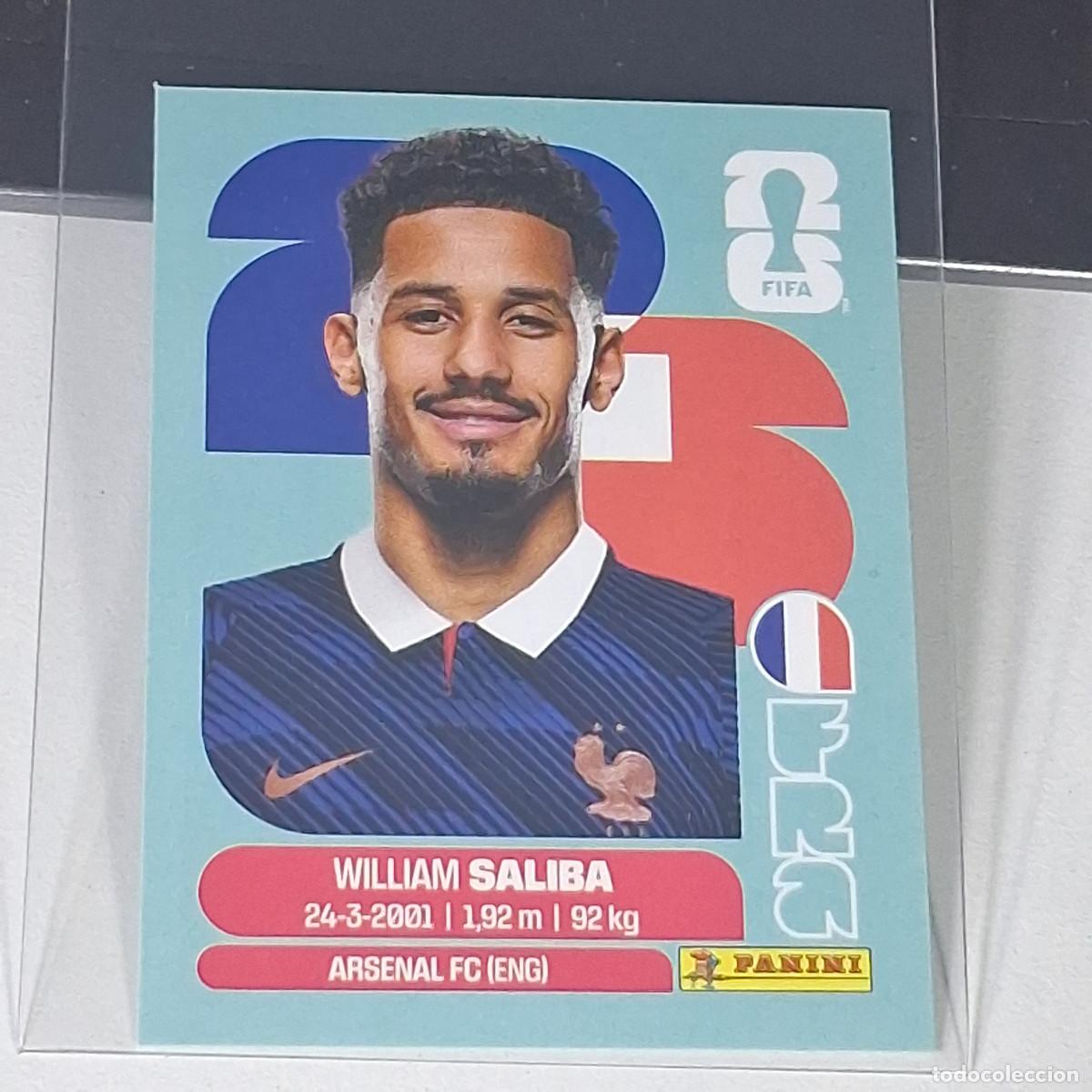 Cromos de Futebol: B24 FRA4 WILLIAM SALIBA 4 FRANCIA FRANCE FRA MUNDIAL FIFA WORLD CUP 2026 STICKER PANINI